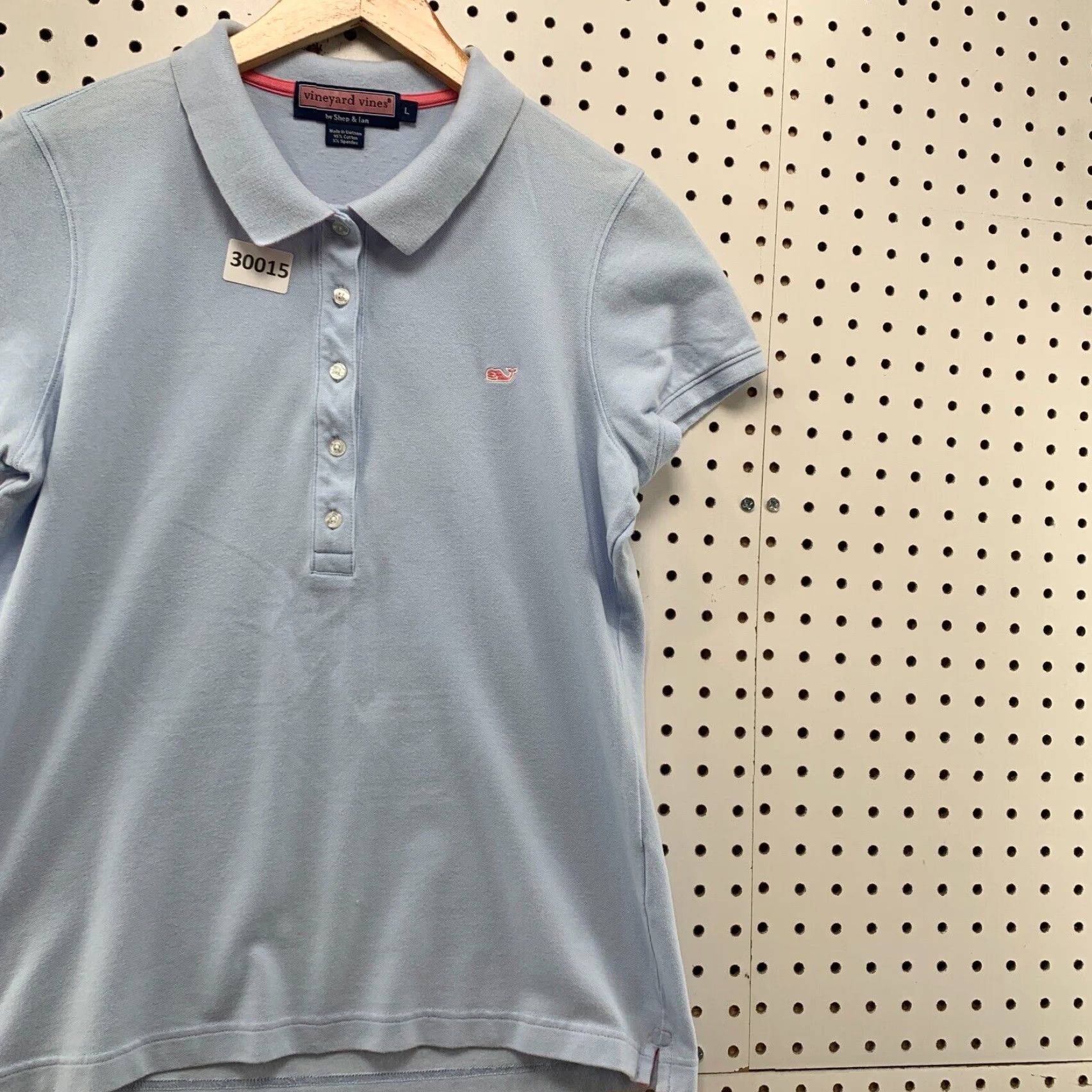 Vineyard Vines Vineyard Vines Polo Shirt Womens Large Blue Casual Preppy 90s Classic Size L / US 10 / IT 46 - 4 Thumbnail