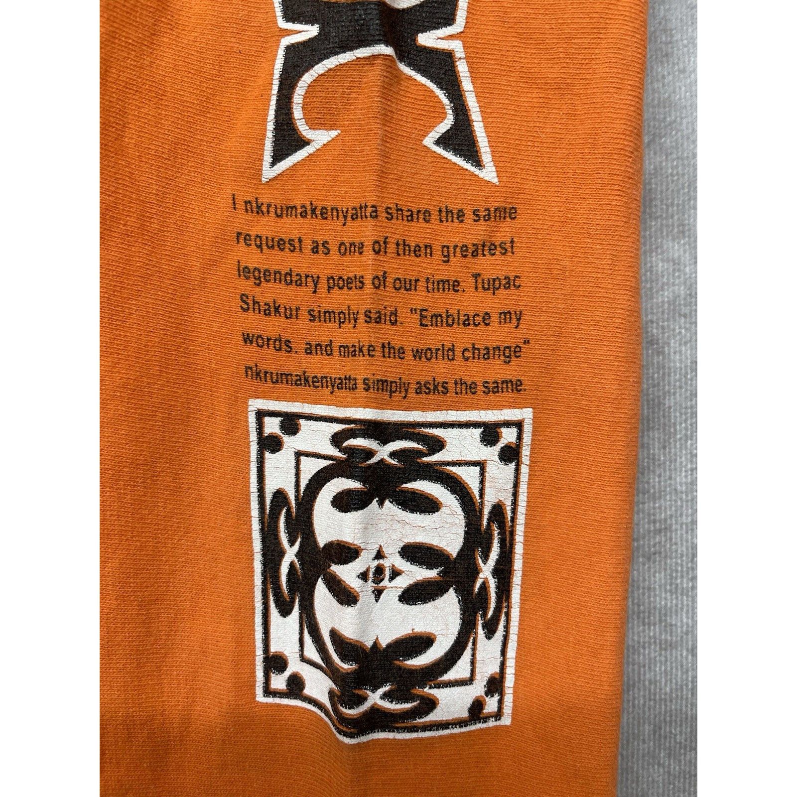 Other RARE Vtg 90s DaLinkWent Wear I Stand Alone Longsleeve T Tupa Size US XL / EU 56 / 4 - 6 Thumbnail