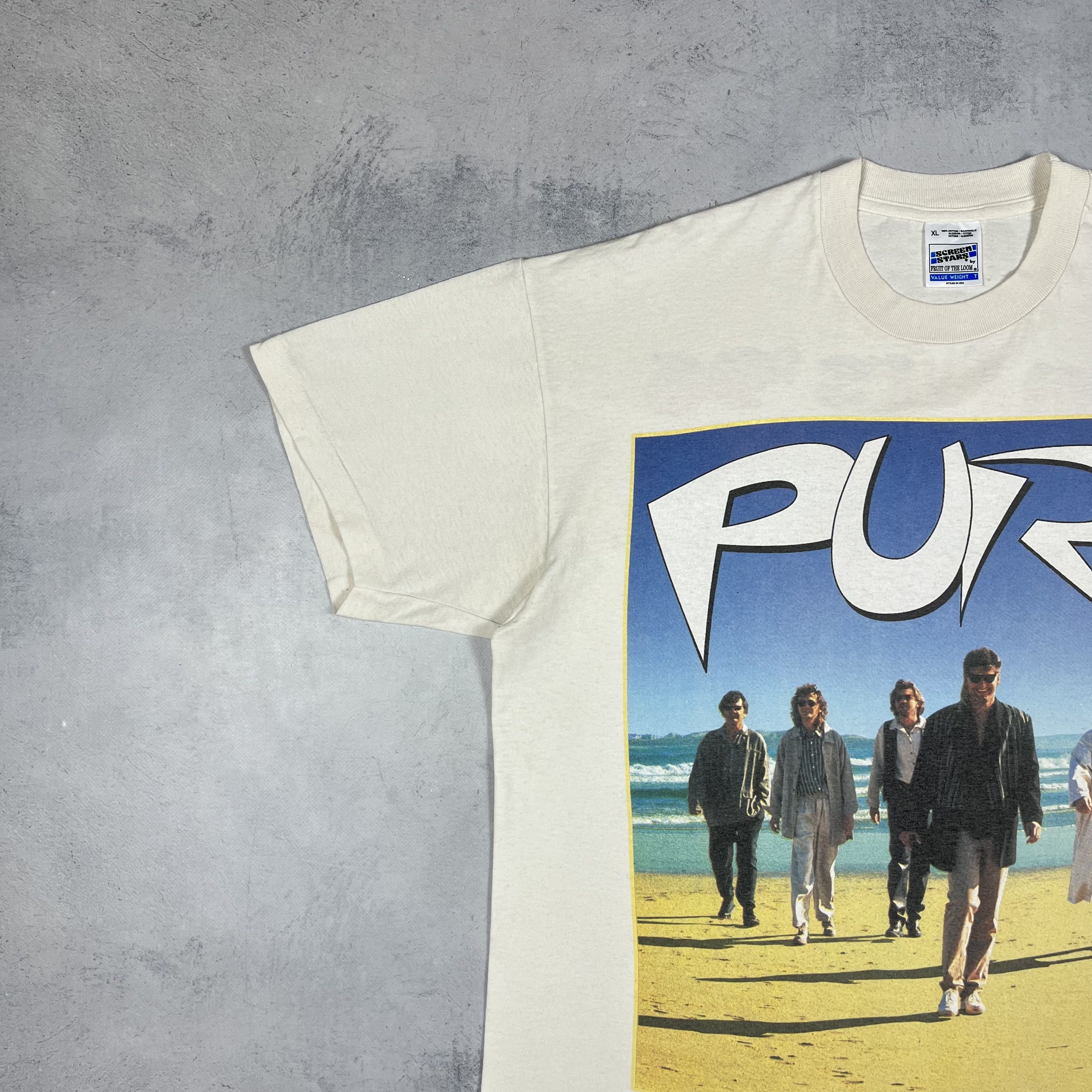 Band Tees Vintage PUR Rock Band Open Air Tour T Shirt 1996 Size US XL / EU 56 / 4 - 7 Thumbnail