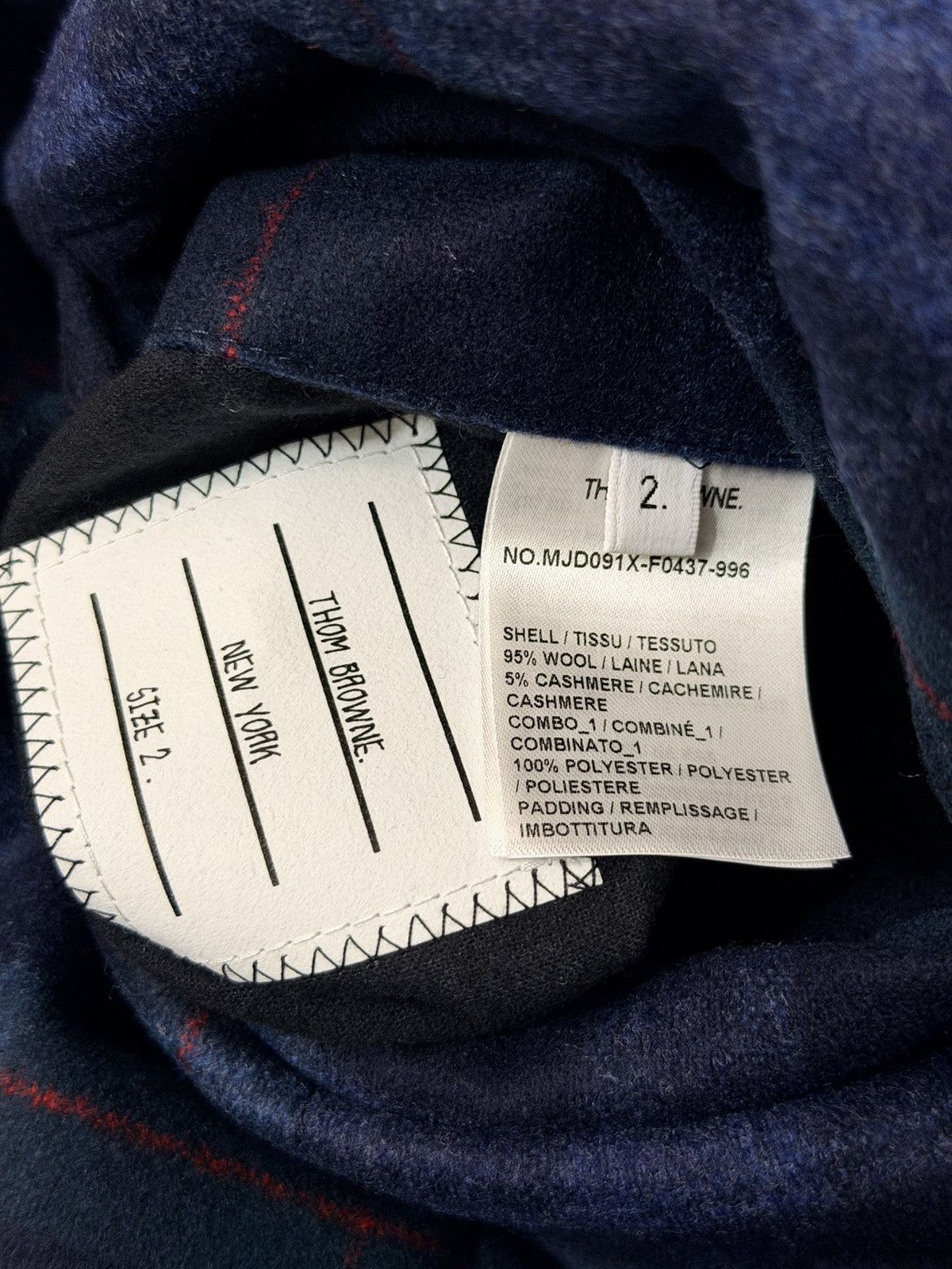 Thom Browne Thom Browne Reversible Zip-Up Down Jacket Size US M / EU 48-50 / 2 - 13 Thumbnail