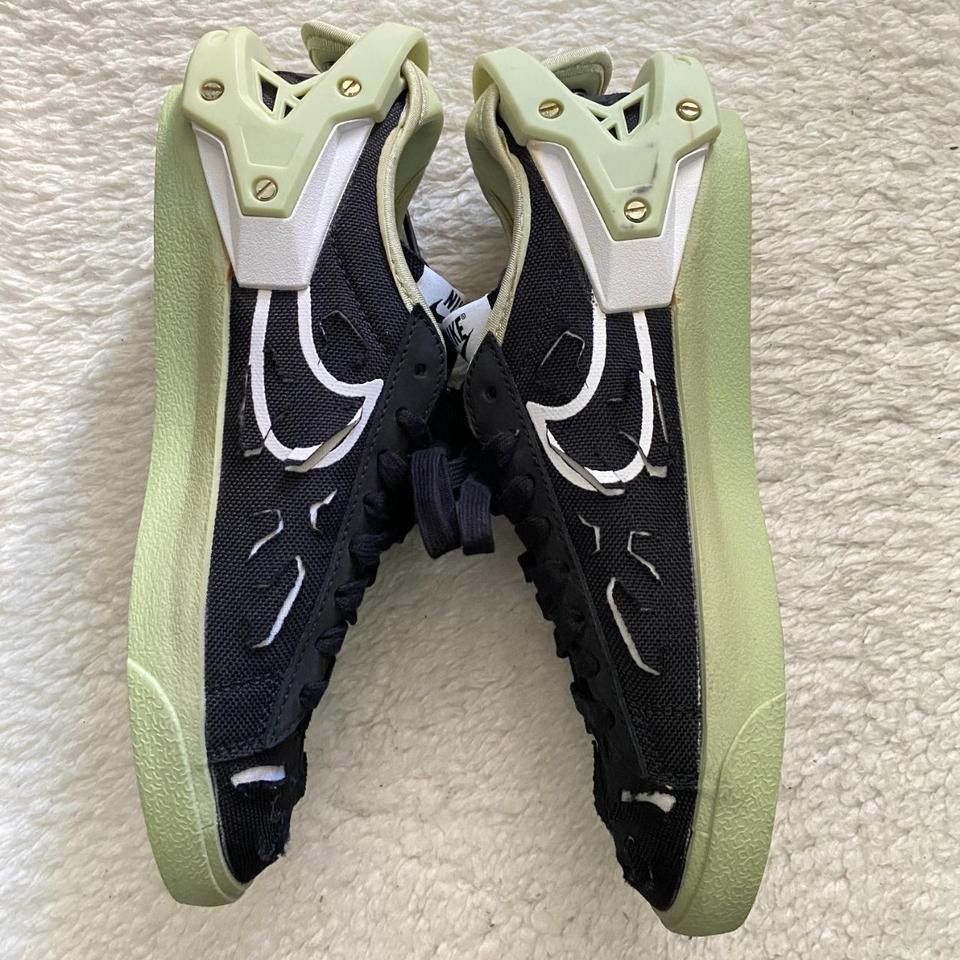 Acronym × Nike ACRONYM® x Nike Blazer Low – Black/White/Olive Aura Size US 5 / EU 37 - 7 Thumbnail
