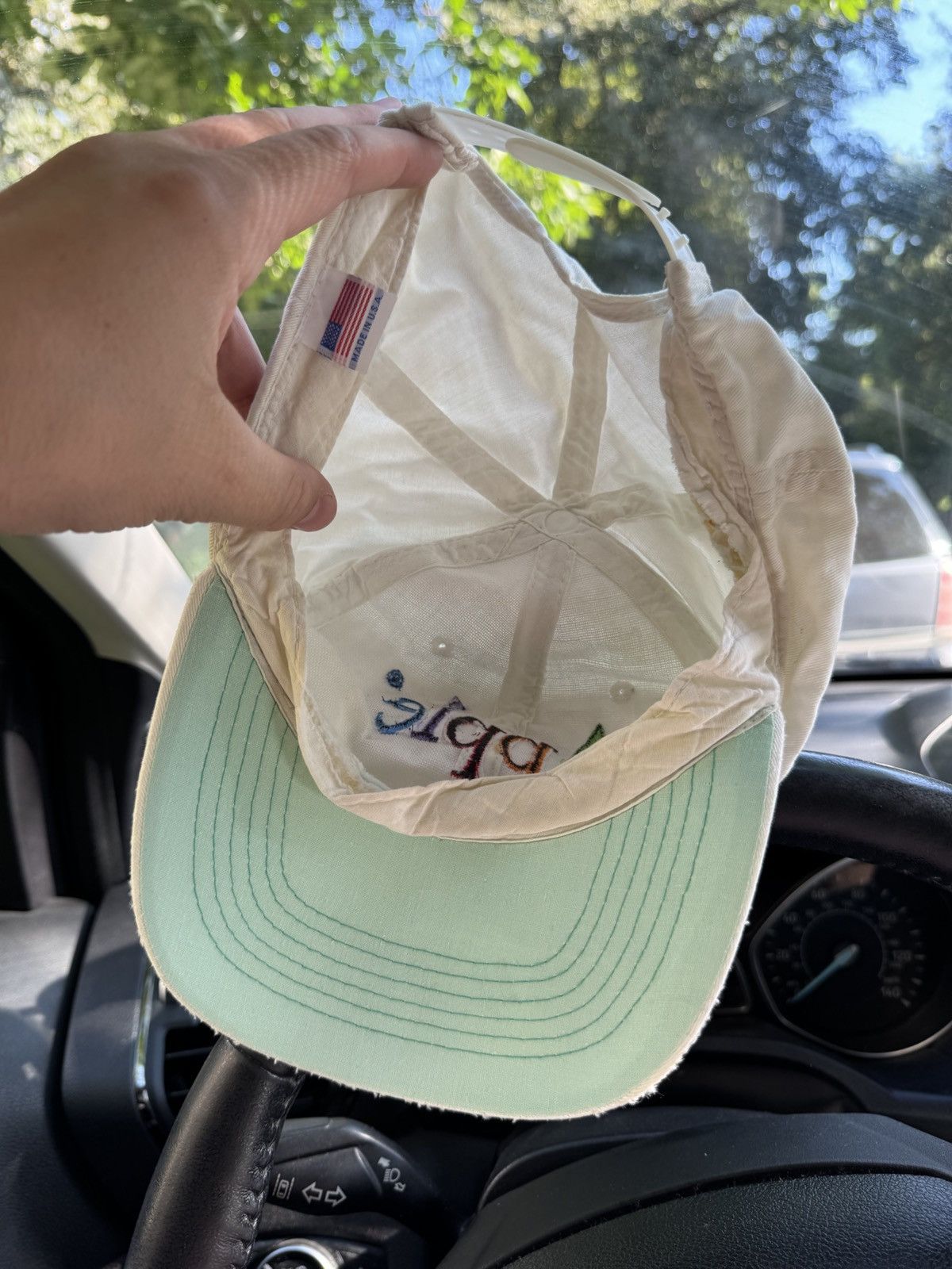 Apple Vintage 90s APPLE CORP RARE AWESOME CAP RETRO HAT Size ONE SIZE - 5 Thumbnail