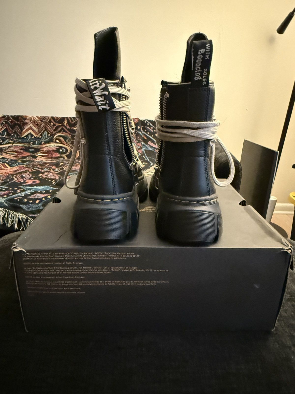 Dr. Martens × Rick Owens Dr marten rick boot Size US 10 / EU 43 - 5 Thumbnail