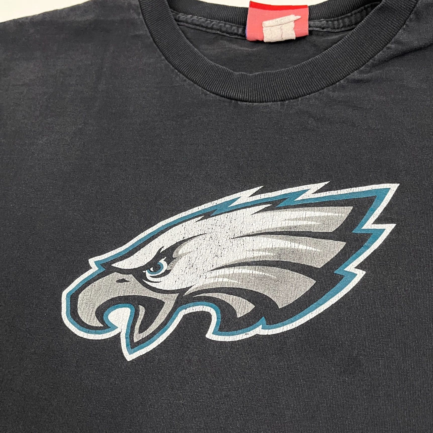 Reebok VINTAGE Reebok Philadelphia Eagles Shirt Mens XL Black Graphic Print Retro Y2K Logo 2000s Size US XL / EU 56 / 4 - 2 Thumbnail