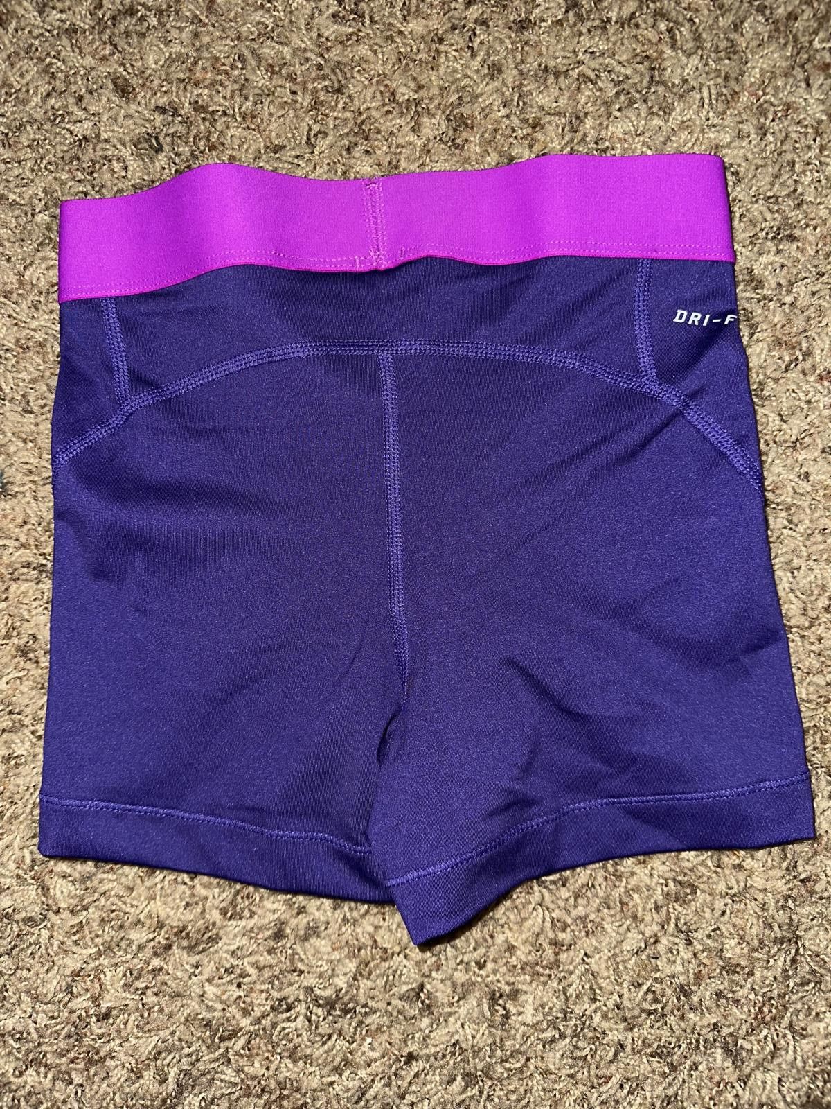 Nike Nike Women's Dri-Fit Pro 3 Big Dot Training Shorts Size 26" / US 2 / IT 38 - 7 Thumbnail