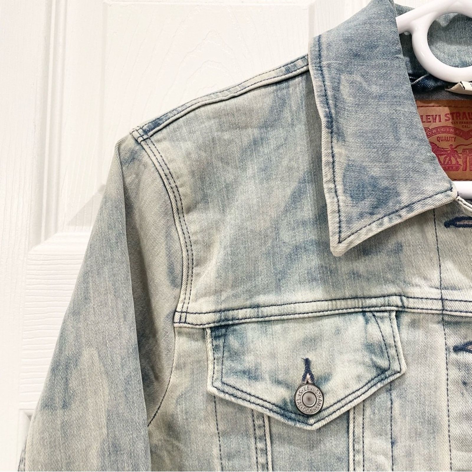 Levi's Levi’s Denim Jacket Size L / US 10 / IT 46 - 4 Thumbnail