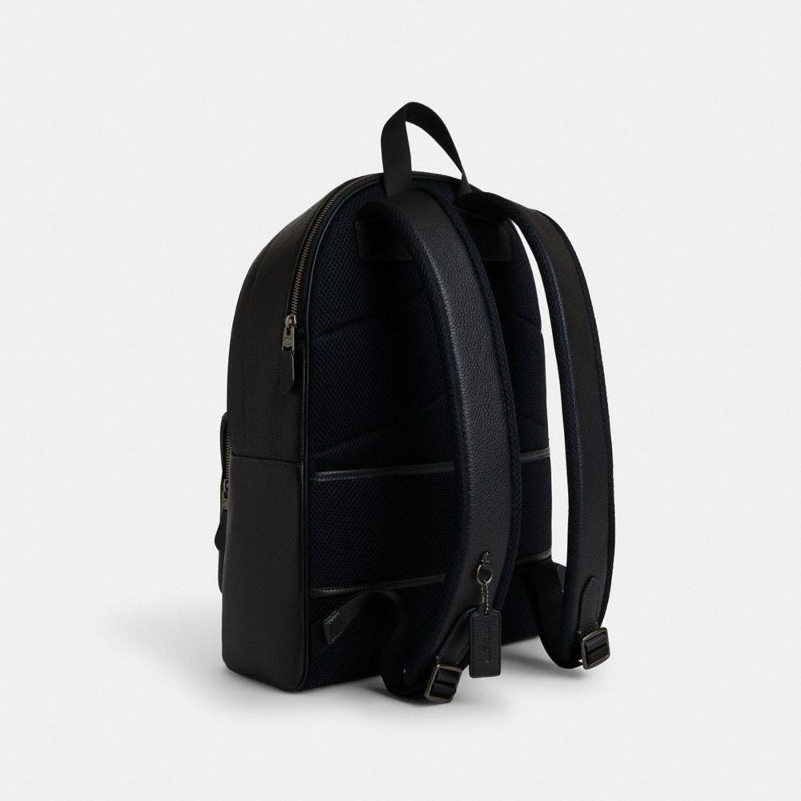 Coach NWT Coach MEN'S West Backpack Leather Black CX141 Size ONE SIZE - 7 Thumbnail