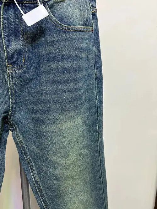 Jean bootcut washed faded grunge flared jeans Size US 32 / EU 48 - 5 Thumbnail