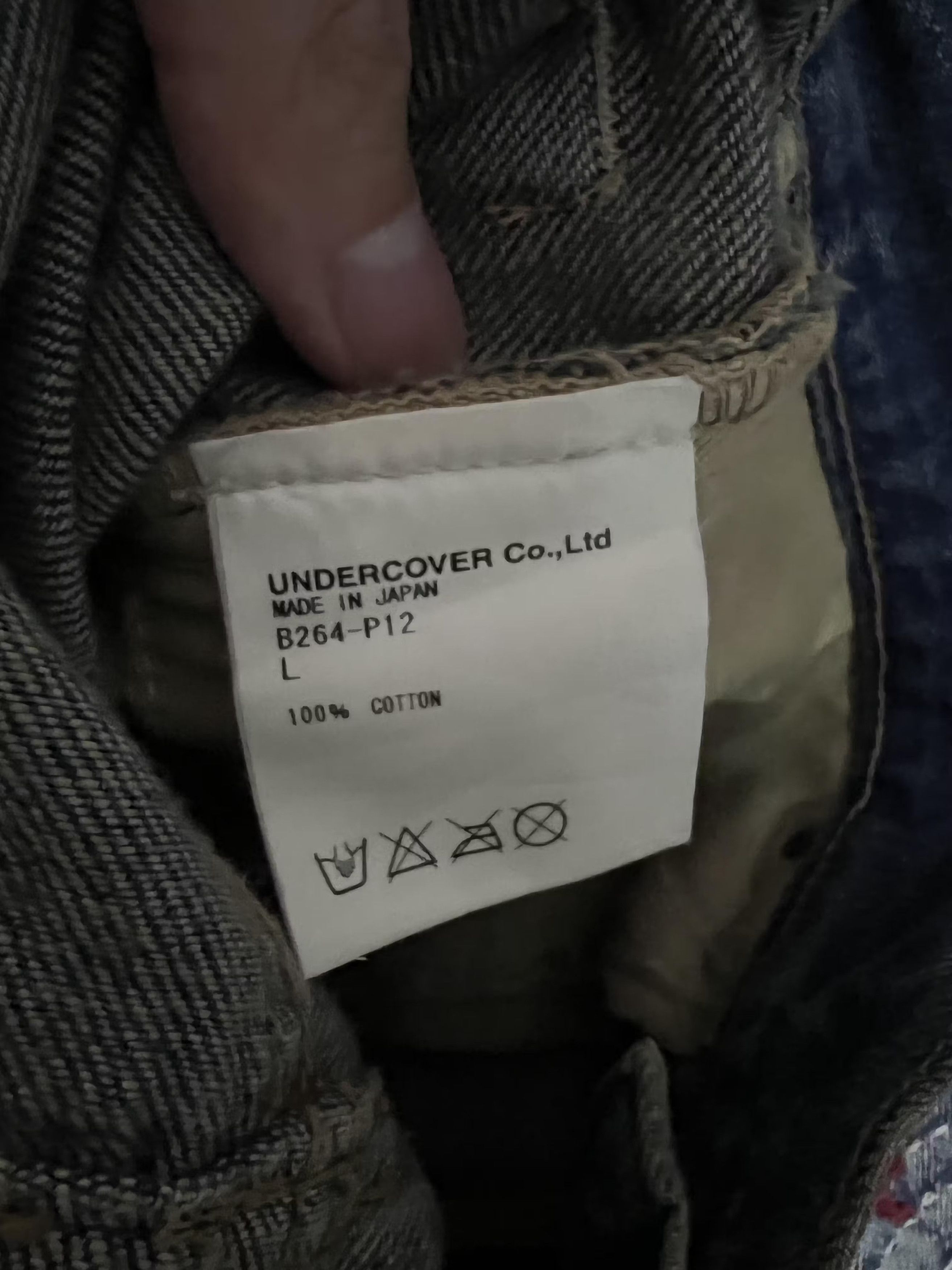 Undercover Undercover AW 05 68 Denim L size Size US 30 / EU 46 - 8 Thumbnail