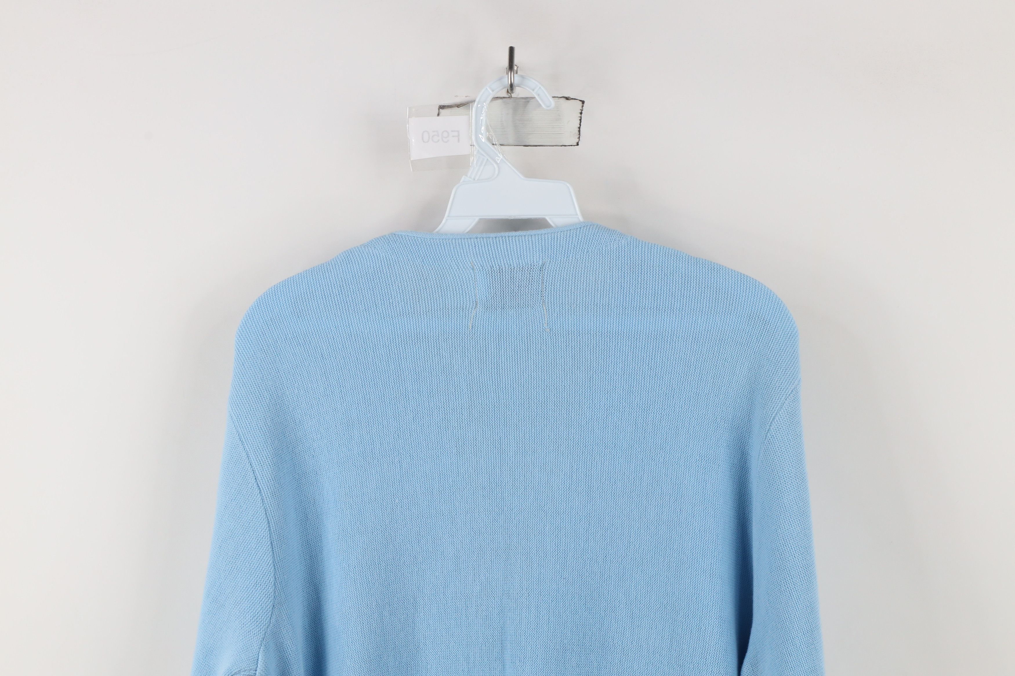 Vintage Vintage 70s Streetwear Cardigan Sweater Carolina Blue USA Size US M / EU 48-50 / 2 - 7 Thumbnail