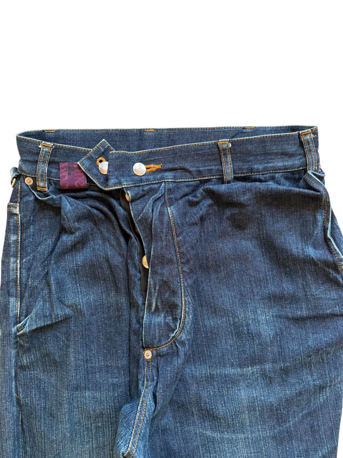 Vivienne Westwood Vivienne Westwood Asymmetric Drunken Alcoholic Jeans Size US 29 - 4 Thumbnail