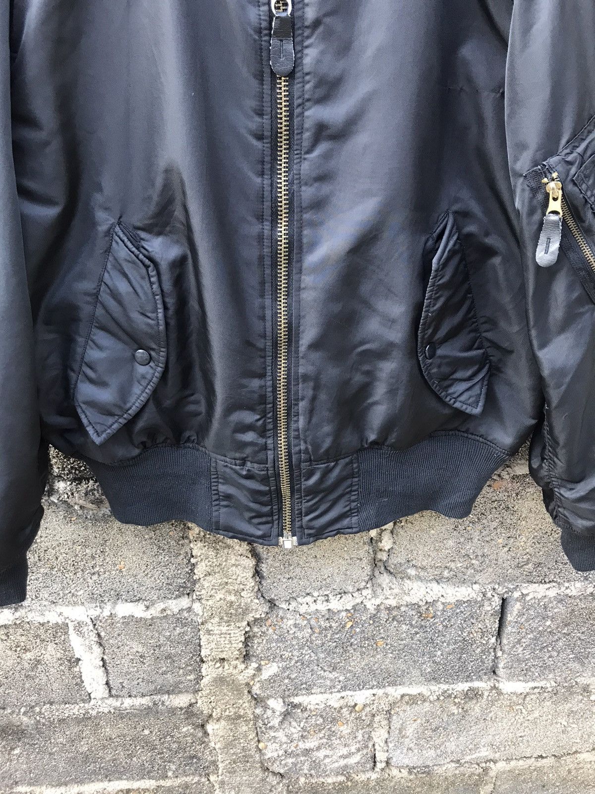 Other ⚡️Vintage Ma-1 Air Force Reversable Bomber Jacket Size US M / EU 48-50 / 2 - 5 Thumbnail