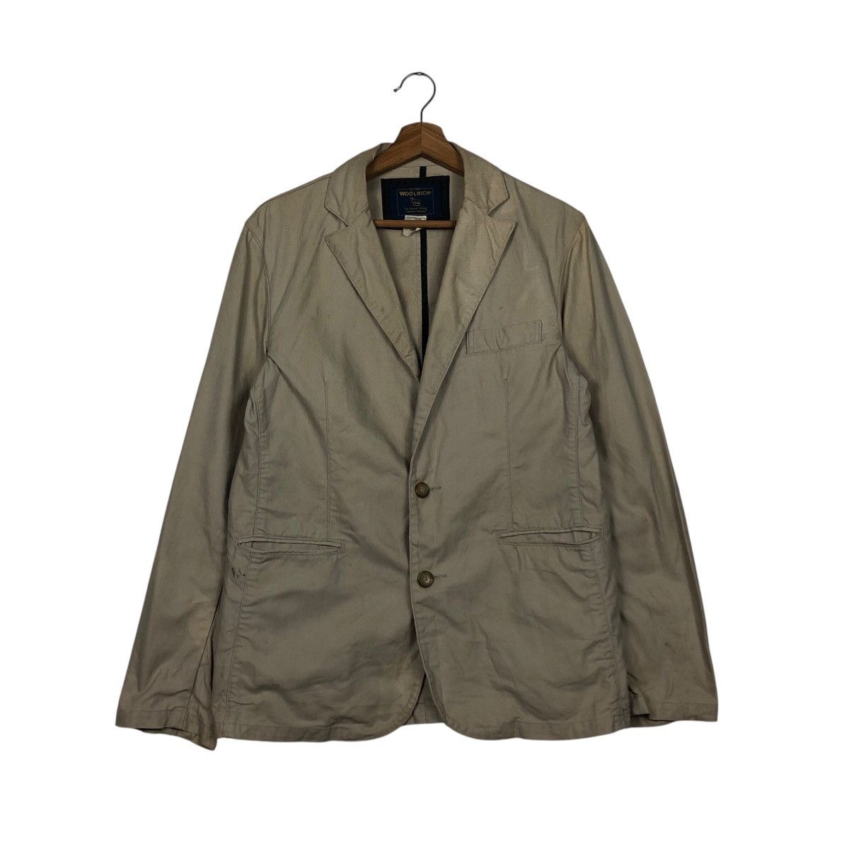 Japanese Brand 📌Cropped Chore Worker Jacket Woolrich Size US L / EU 52-54 / 3 - 2 Thumbnail