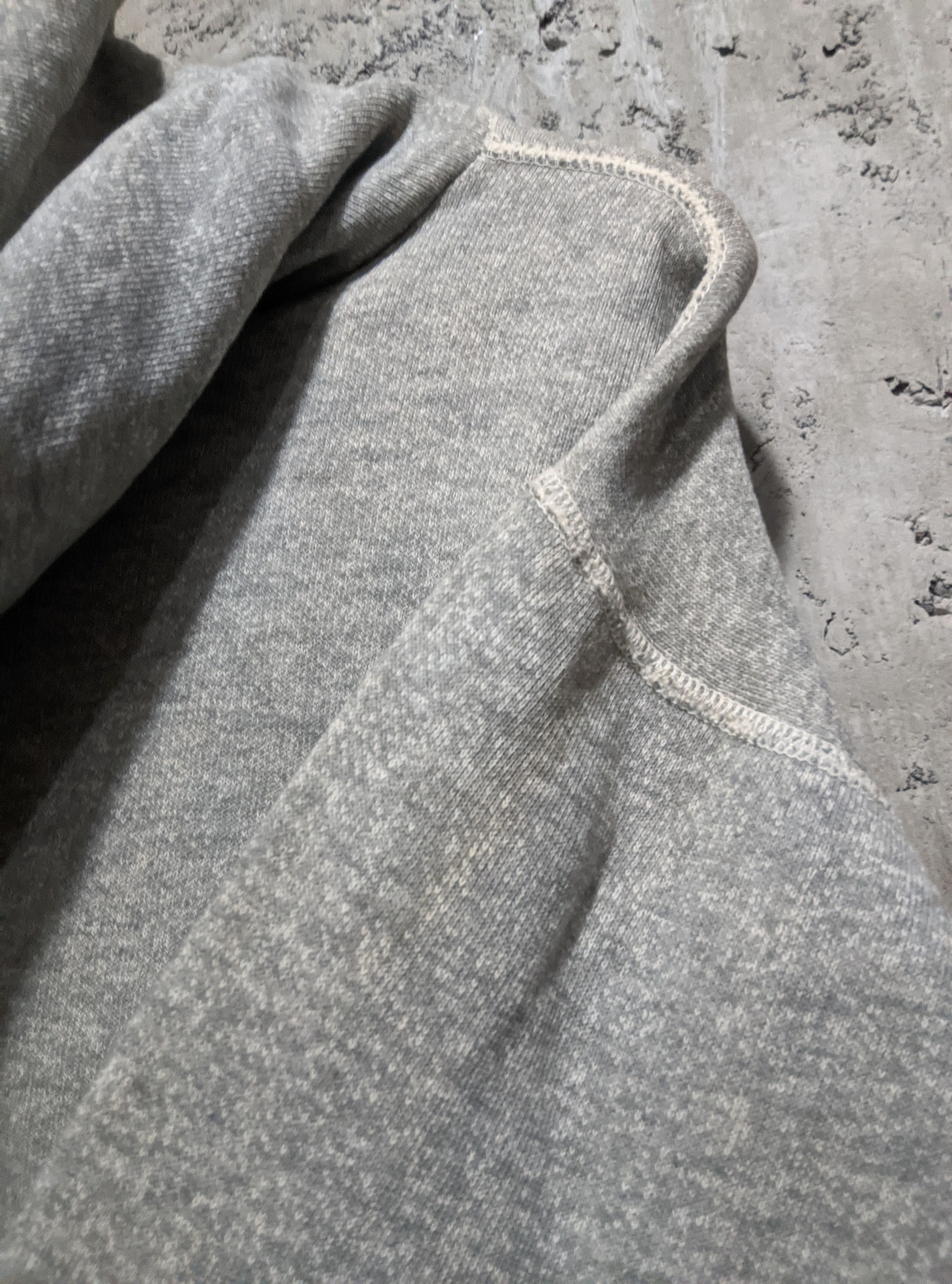 Vintage Vintage 50s 60s hoodie blank grey two tone Size US M / EU 48-50 / 2 - 18 Thumbnail