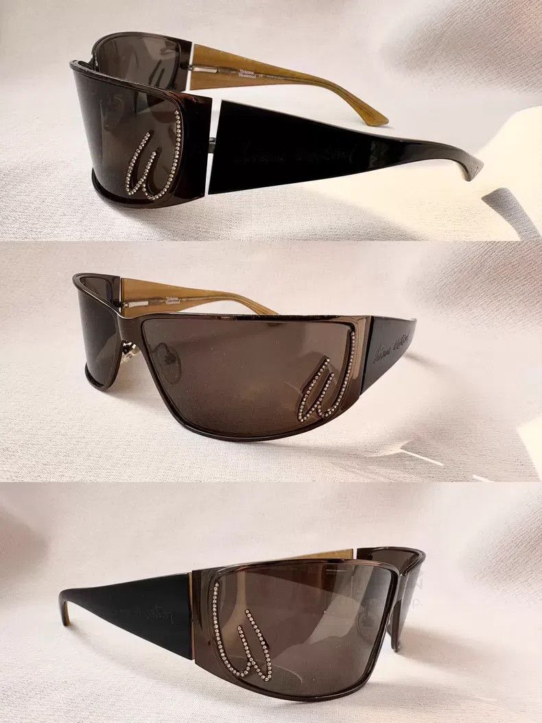 Vivienne Westwood Vivienne Westwood Crystal brown headband sunglasses Size ONE SIZE - 1 Thumbnail