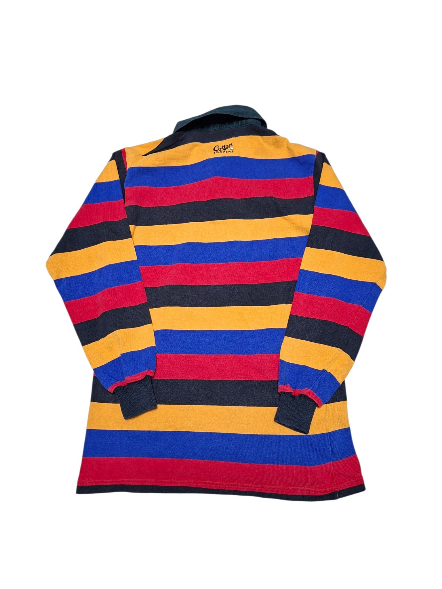 Cotton Traders COTTON TRADERS VINTAGE 80S REFEREE RUGBY SHIRT Size US S / EU 44-46 / 1 - 3 Thumbnail