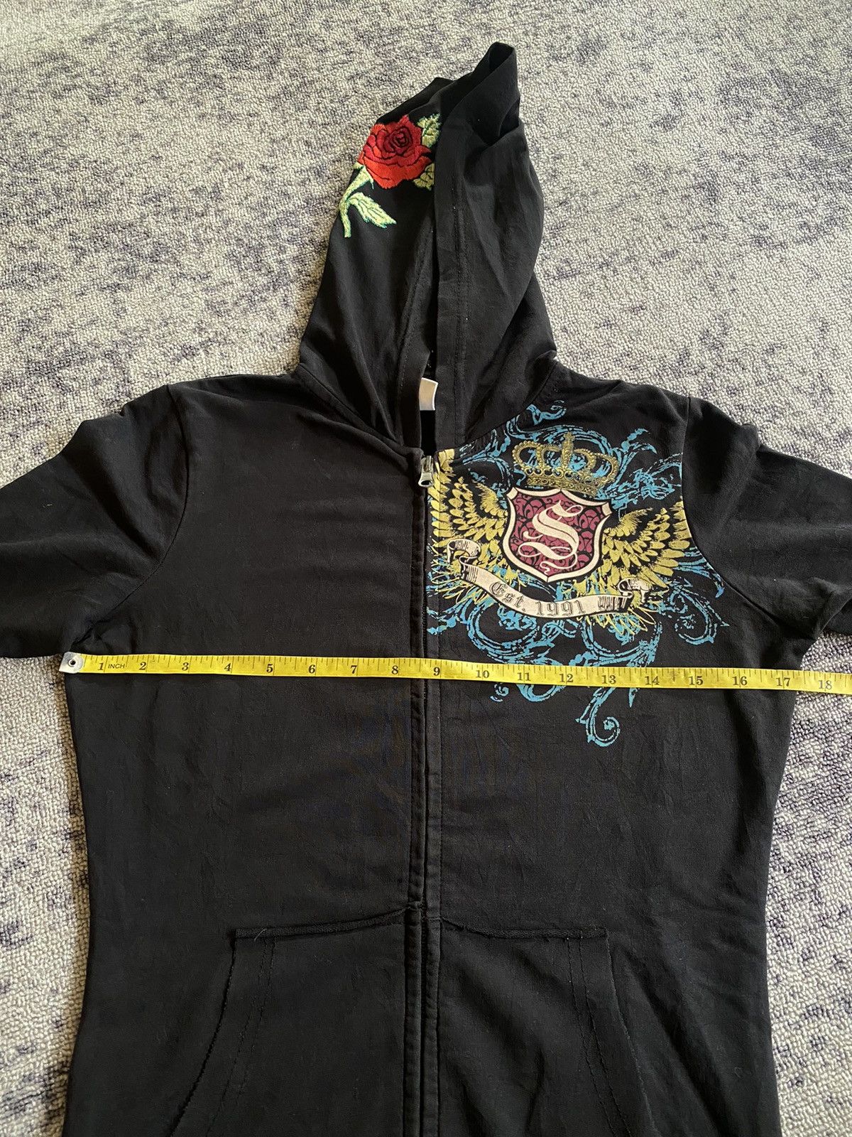 Hysteric Glamour × If Six Was Nine × Japanese Brand Y2k ifsixwasnine lgb style zip hoodie Size US M / EU 48-50 / 2 - 9 Thumbnail