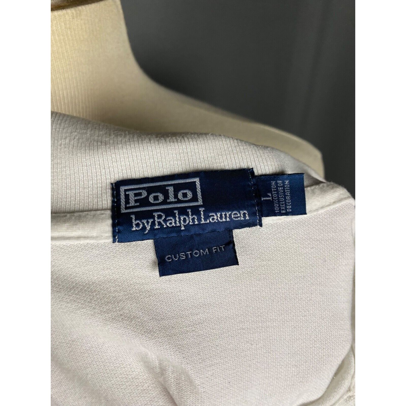Polo Ralph Lauren Polo Ralph Lauren Big Logo Men's White Polo T-Shirt Size L Size US L / EU 52-54 / 3 - 11 Thumbnail