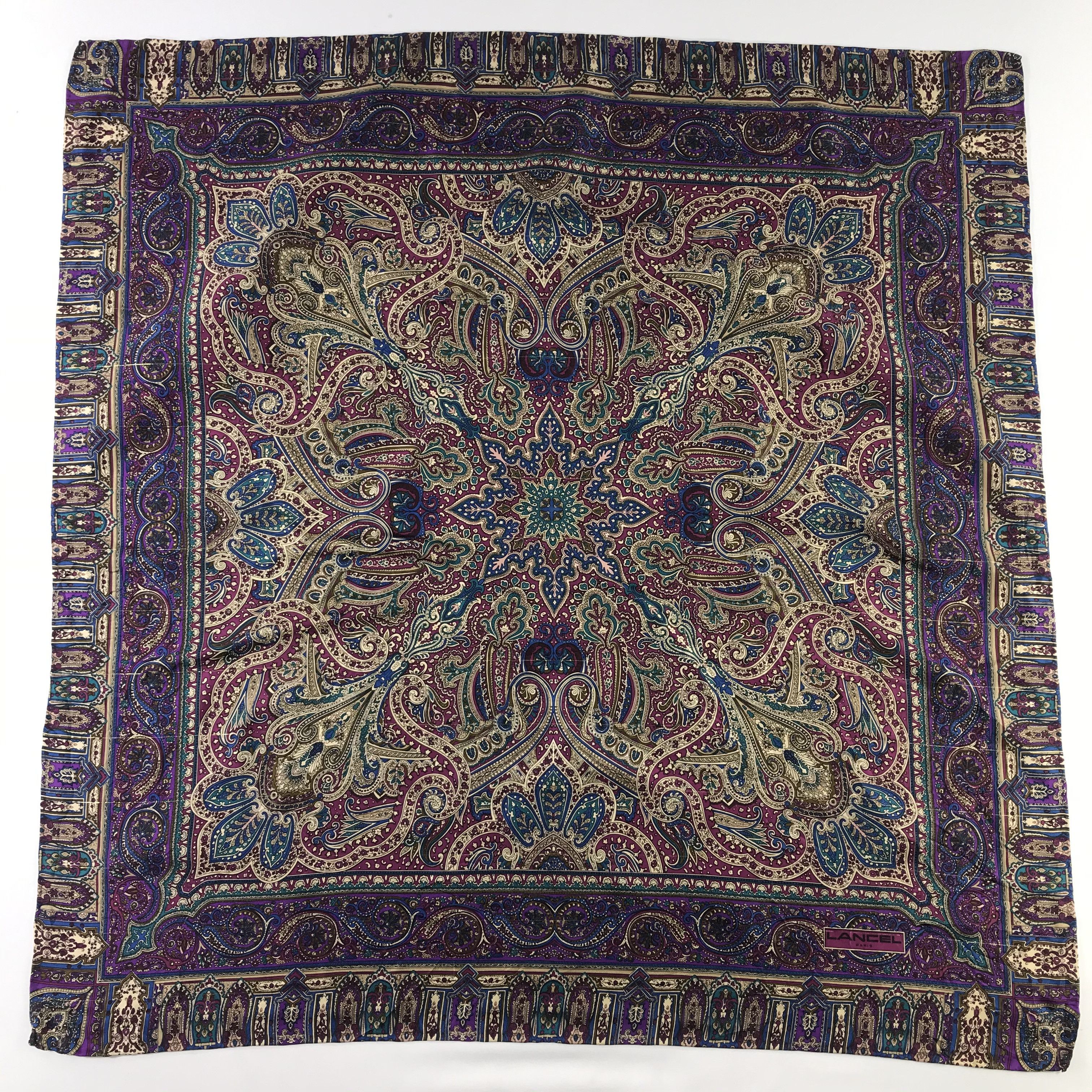 Lancel vintage lancel silk scarf Size ONE SIZE - 2 Thumbnail