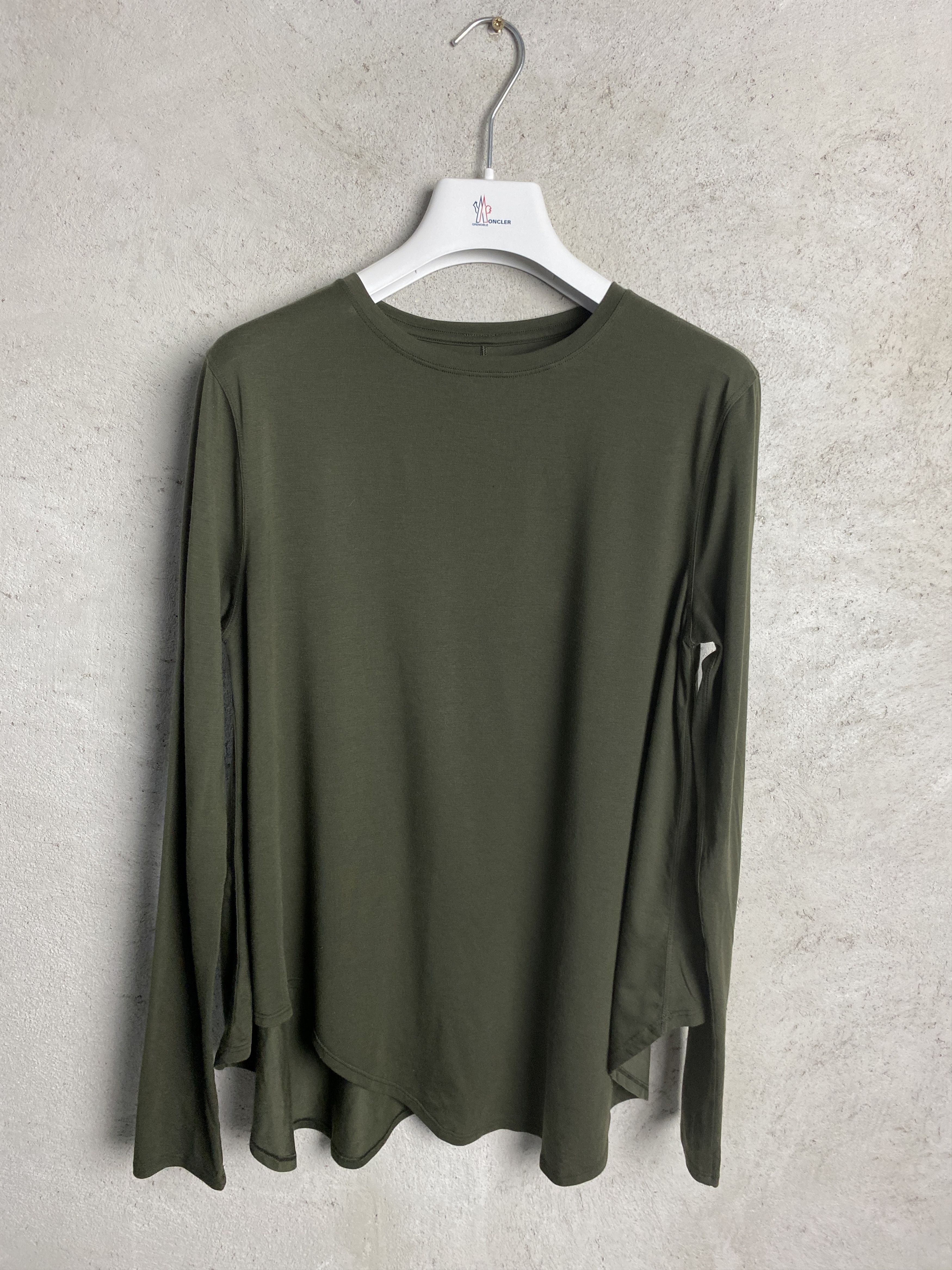 Lululemon Long Sleeve T-Shirt Tee Yoga Pilates Sport in Green, Women's (Size Medium)