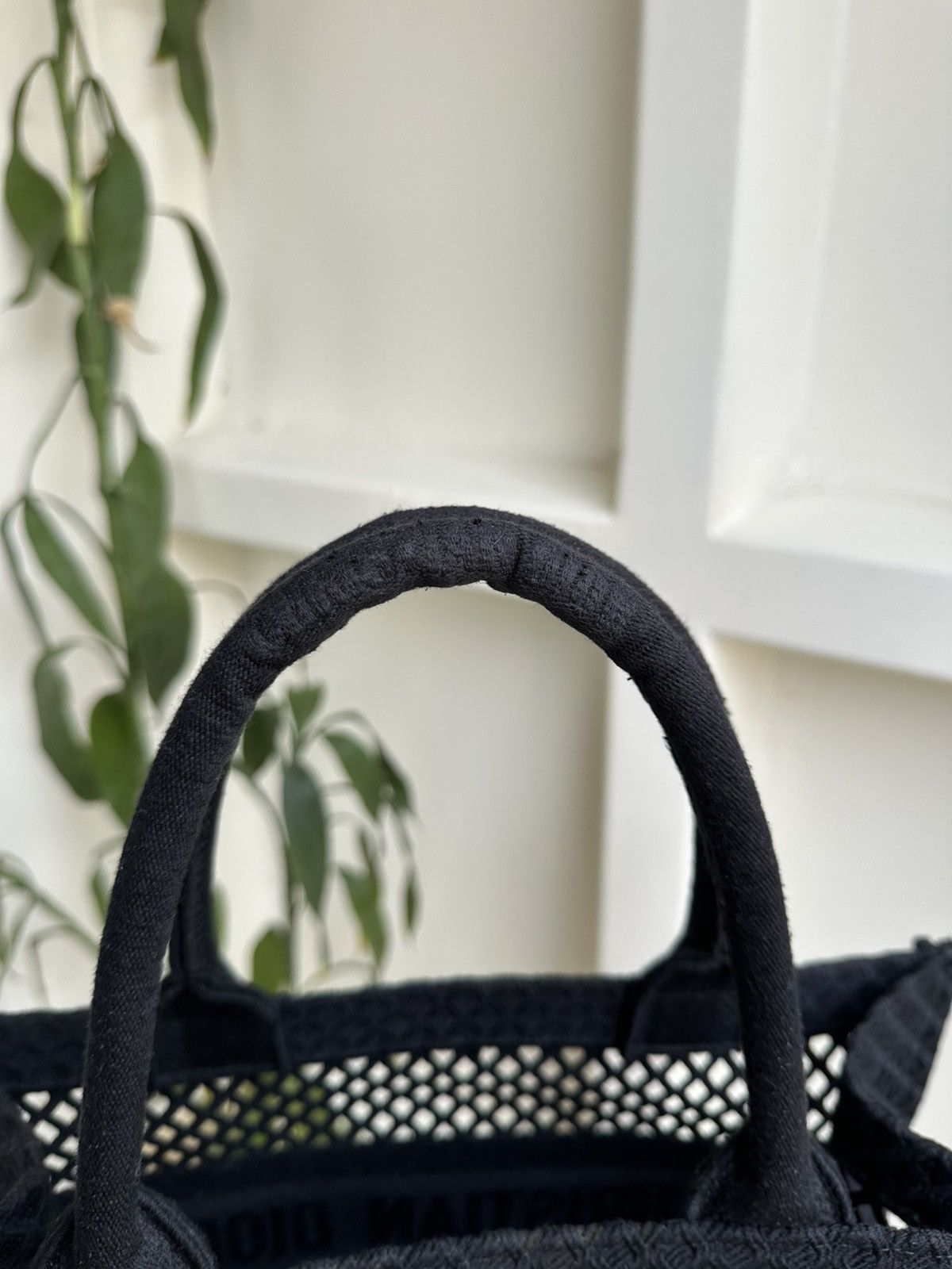 Dior Christian Dior mesh black tote bag Size ONE SIZE - 3 Thumbnail