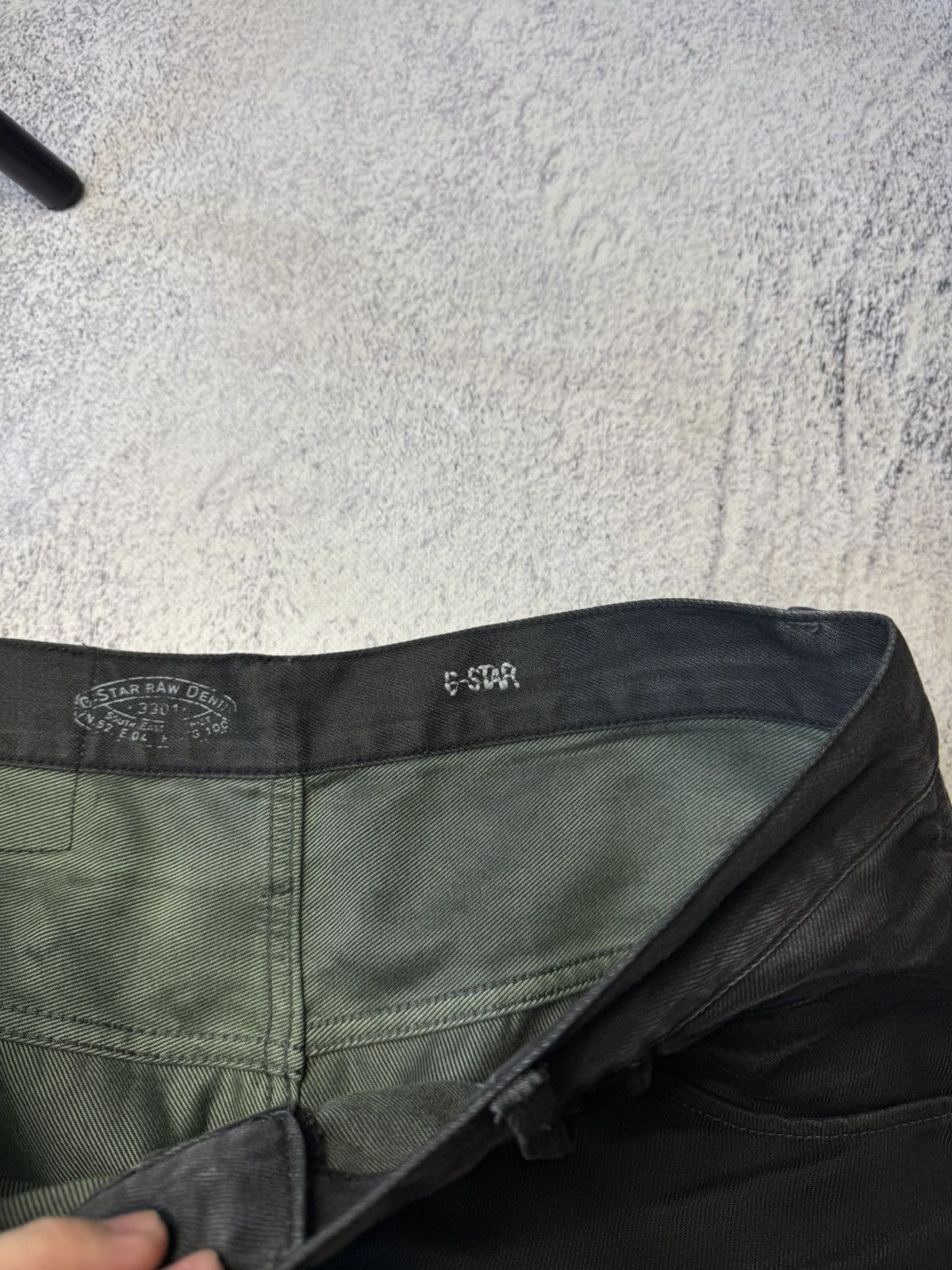 G-Star Rare Vintage G-Star Raw 3D Slim Pants 90's Y2K Size US 33 - 5 Thumbnail