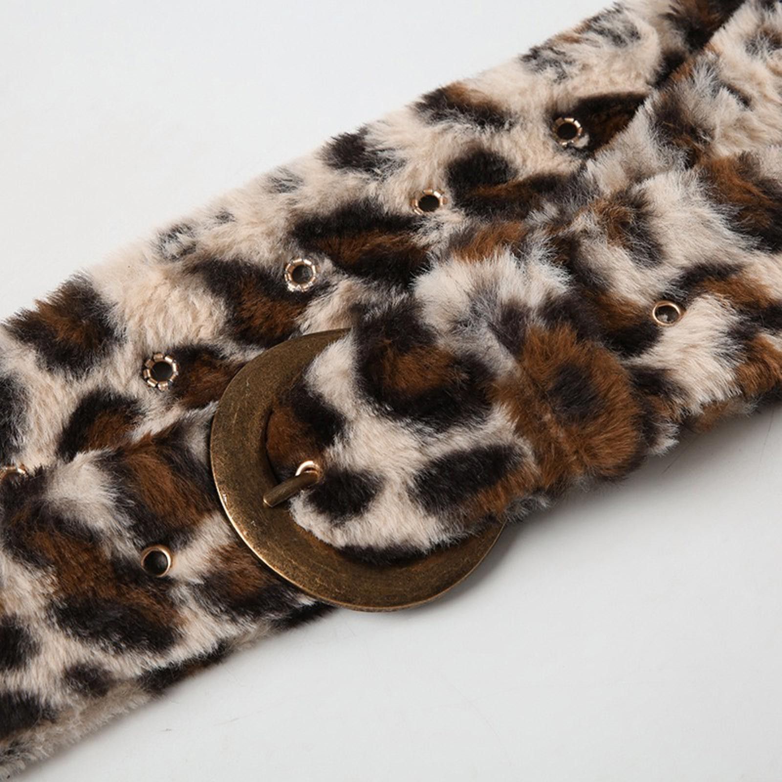 Japanese Brand Y2K Furry Retro Whimsical Animal Print Buckle Modern Belt Size ONE SIZE - 5 Thumbnail