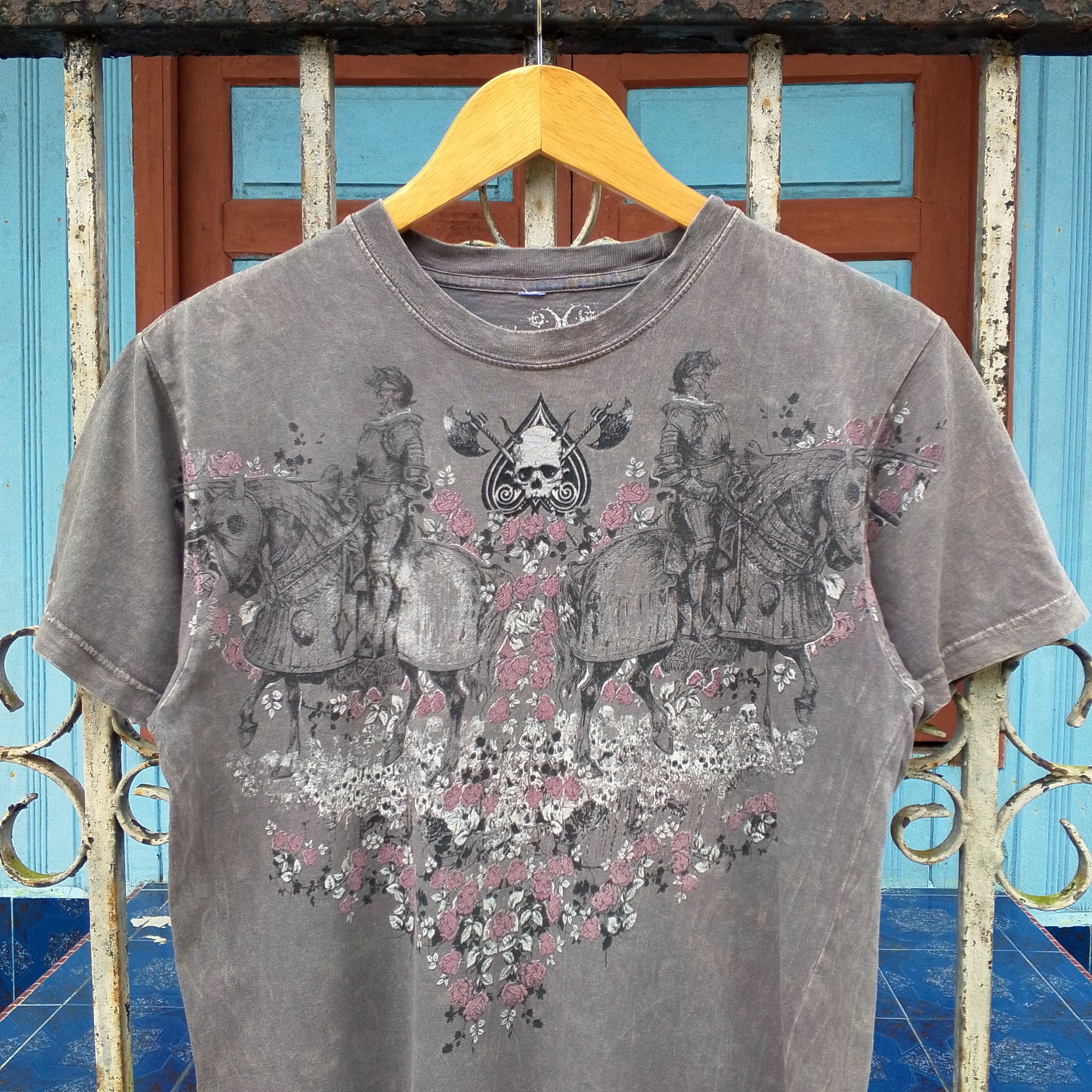If Six Was Nine OTB Gothic Skull OVP Tshirt Punk Lgb Style Size US M / EU 48-50 / 2 - 3 Thumbnail