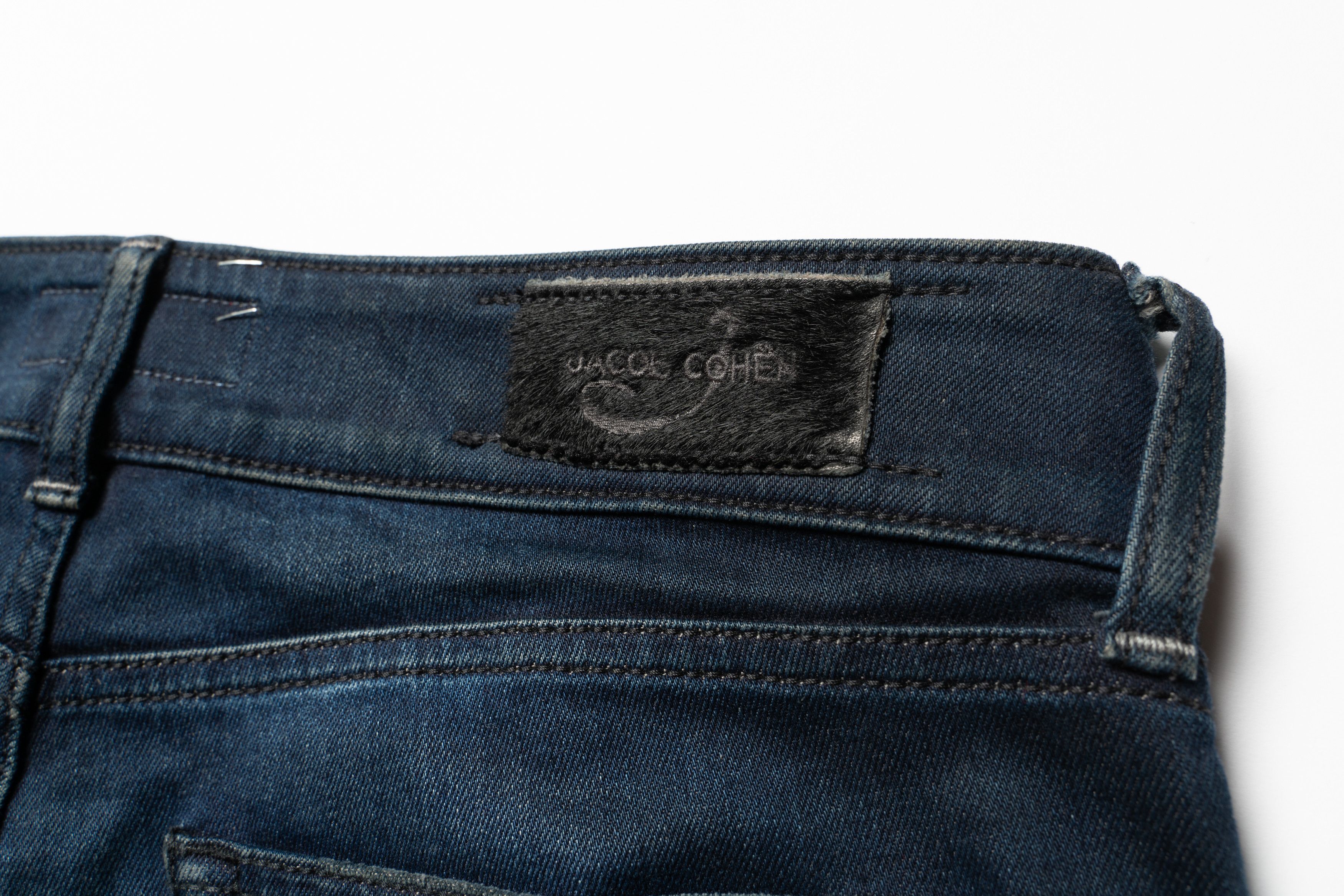 Jacob Cohen 🔴 JACOB COHEN J713 Blue Denim Jeans Women’s Size 31" - 15 Thumbnail
