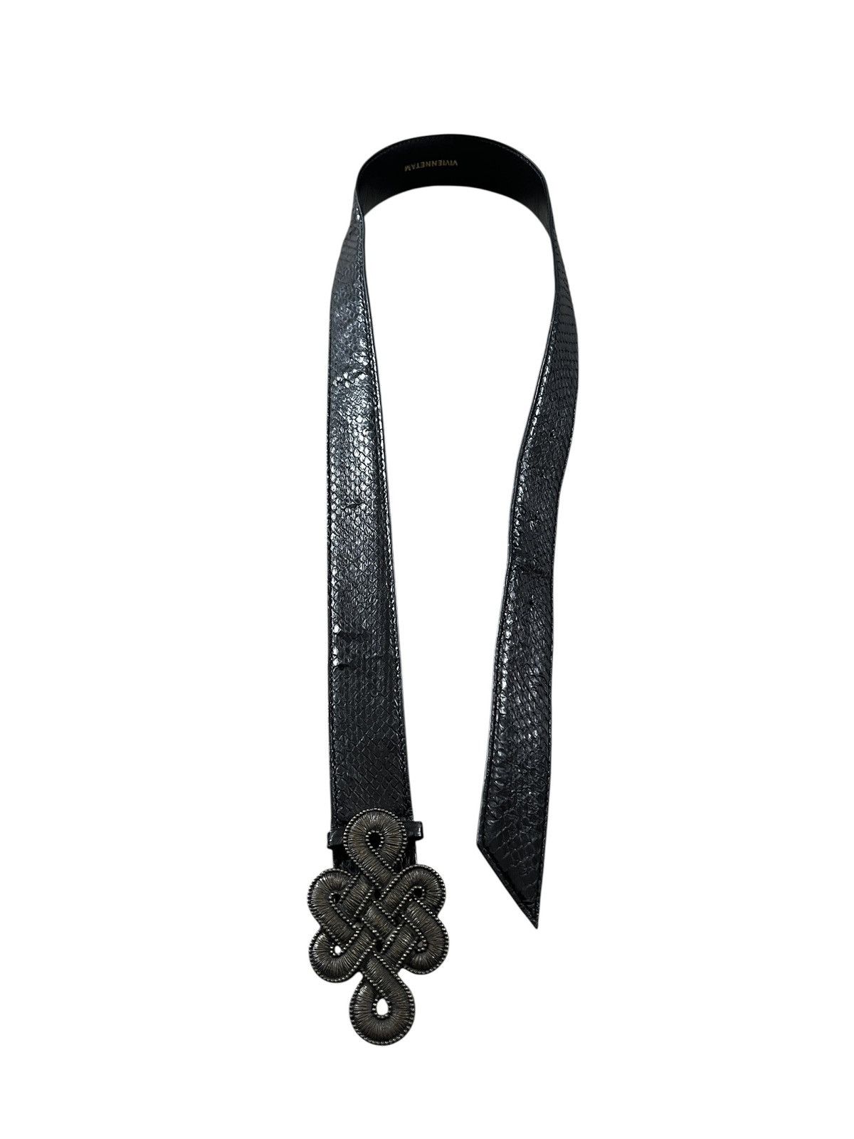 Vivienne Tam 1990s Vivienne Tam Snake Skin Leather Belt Size ONE SIZE - 4 Thumbnail