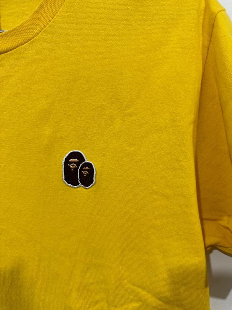 Bape Bape Yellow Tee Size US M / EU 48-50 / 2 - 3 Thumbnail