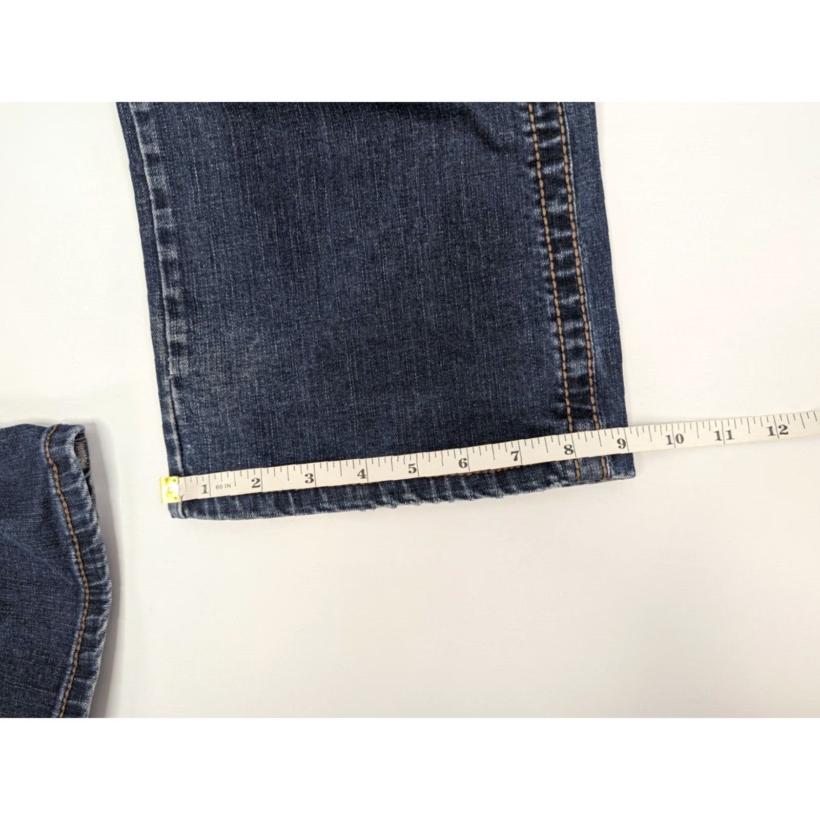 Wrangler Wrangler Jeans Boot Cut Denim Blue Men's 34x34 Workwear Western WLT20WS Size US 34 / EU 50 - 7 Thumbnail