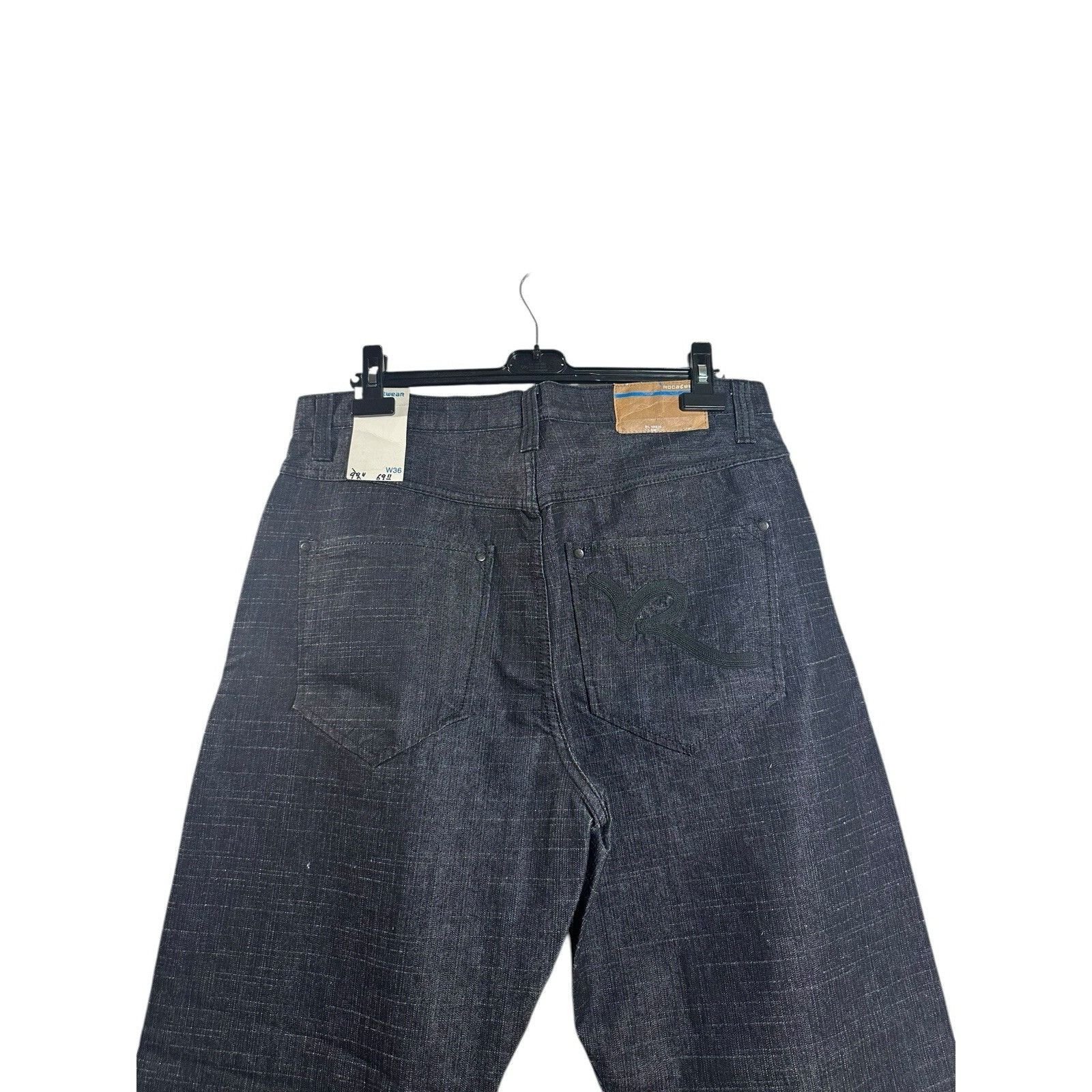 Rocawear Vintage Y2K Rocawear Jeans Mens Denim Baggy Hip Hop Indigo W Size US 36 / EU 52 - 4 Thumbnail
