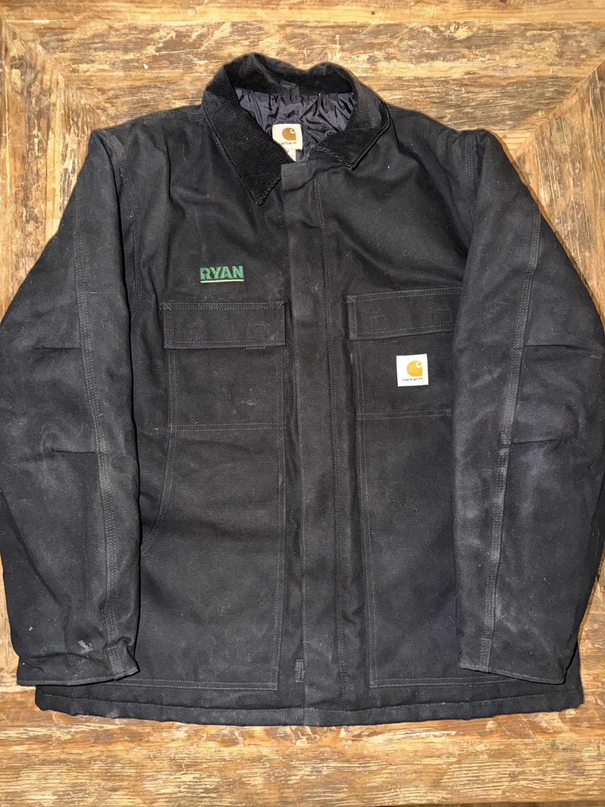Carhartt Carhartt Chore Jacket – Black (XL) Size US XXL / EU 58 / 5 - 1 Thumbnail