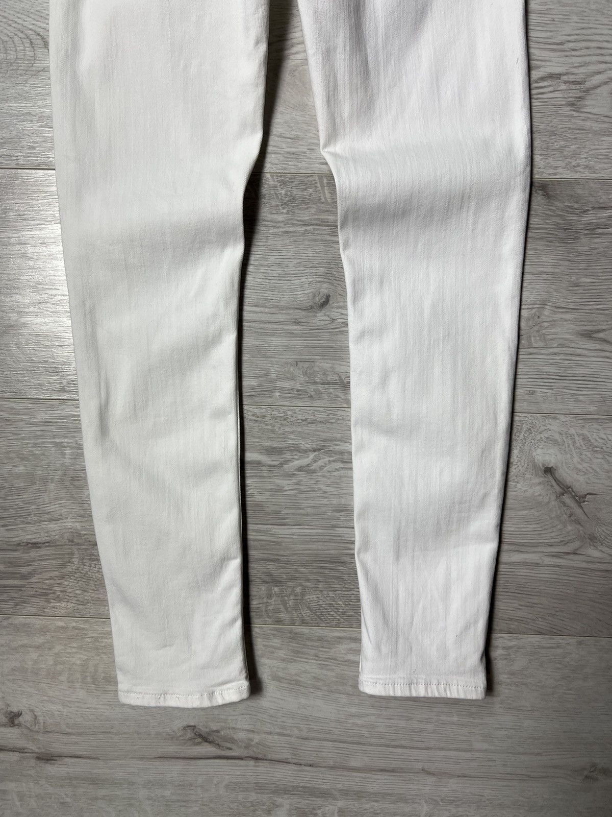 Acne Studios Acne Studios Skin 5 Optic White Jeans Denim Pants Skinny Size 25" / US 0 / IT 36 - 17 Thumbnail