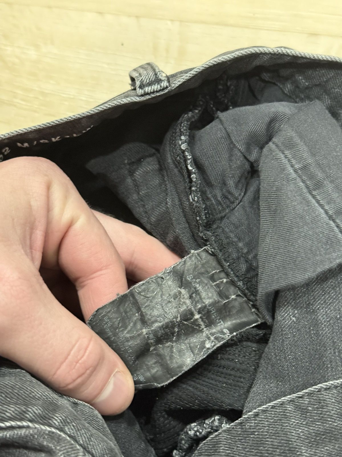 Saint Laurent Paris Saint Laurent Distressed Skinny Denim Jeans Size US 30 / EU 46 - 16 Thumbnail