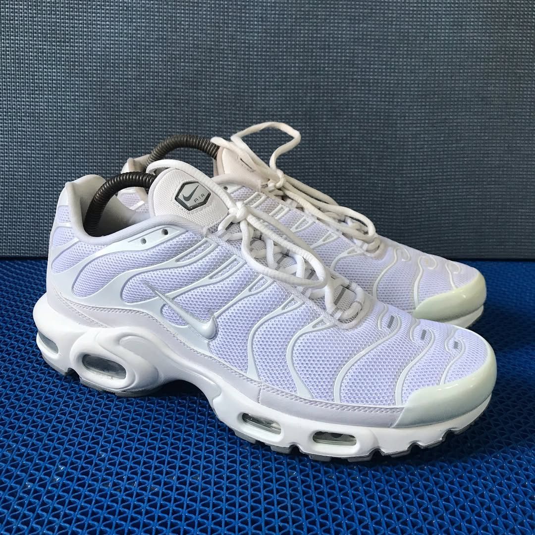 Nike Nike Air Max Plus Tn white Size 9uk 43 eur 27.5 Cm Size US 9.5 / EU 42-43 - 1 Thumbnail