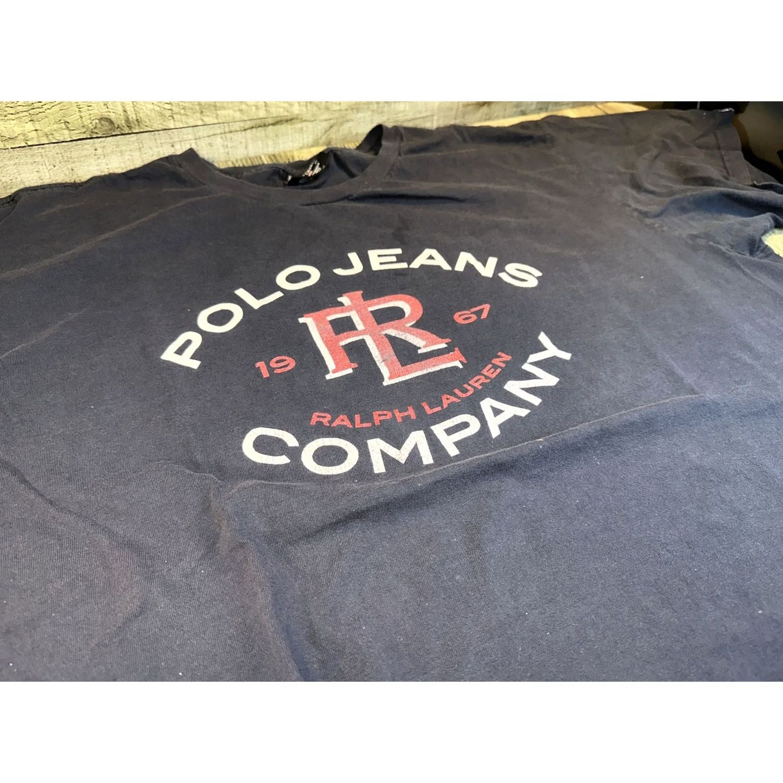 Chaps VINTAGE Ralph Lauren Polo Jeans T-Shirt Men XL Red 1990s 2000s Event Theme Mens Size US XL / EU 56 / 4 - 6 Thumbnail