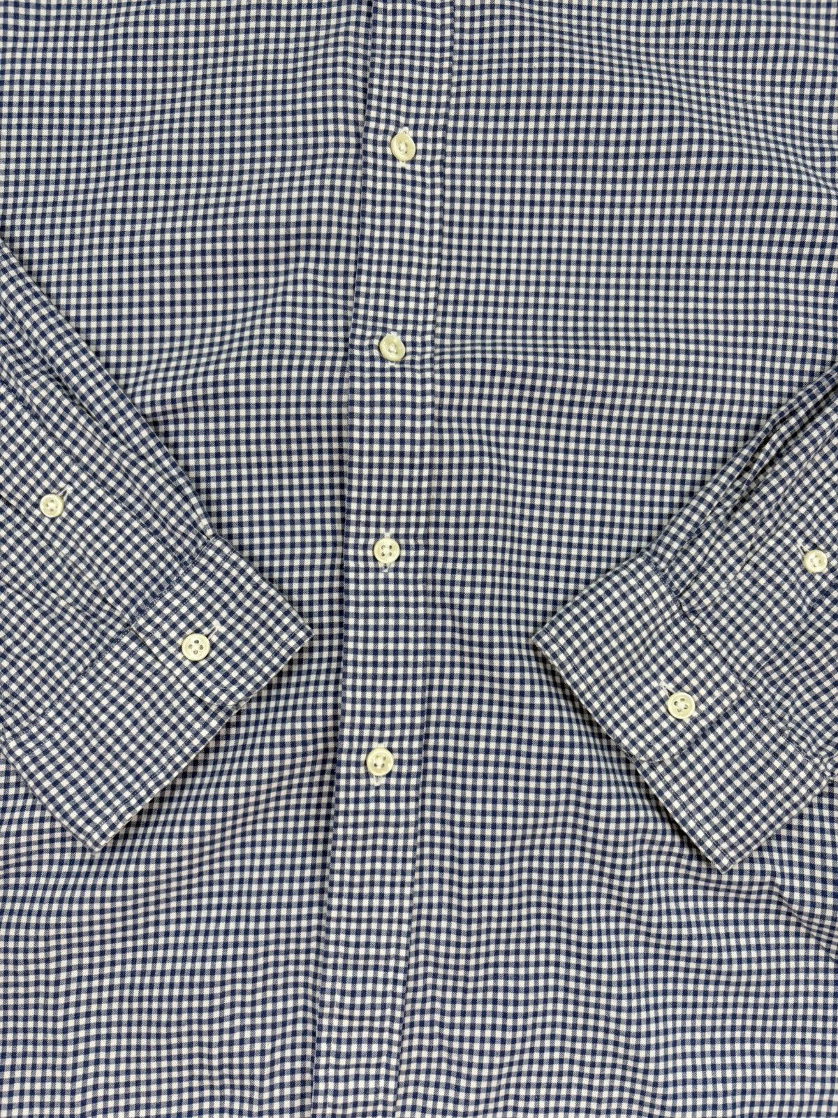 Ralph Lauren Polo Ralph Lauren Blue Gingham Button Down Shirt XL Size US XL / EU 56 / 4 - 4 Thumbnail