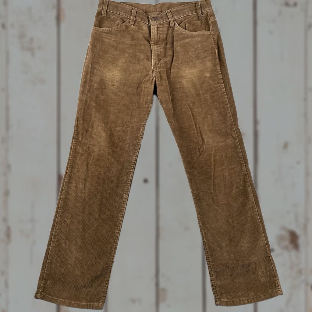Levi's VINTAGE Levi’s Corduroy Pants Brown Mens 34x30 USA Straight Leg EUC Pants Size US 34 / EU 50 - 1 Thumbnail