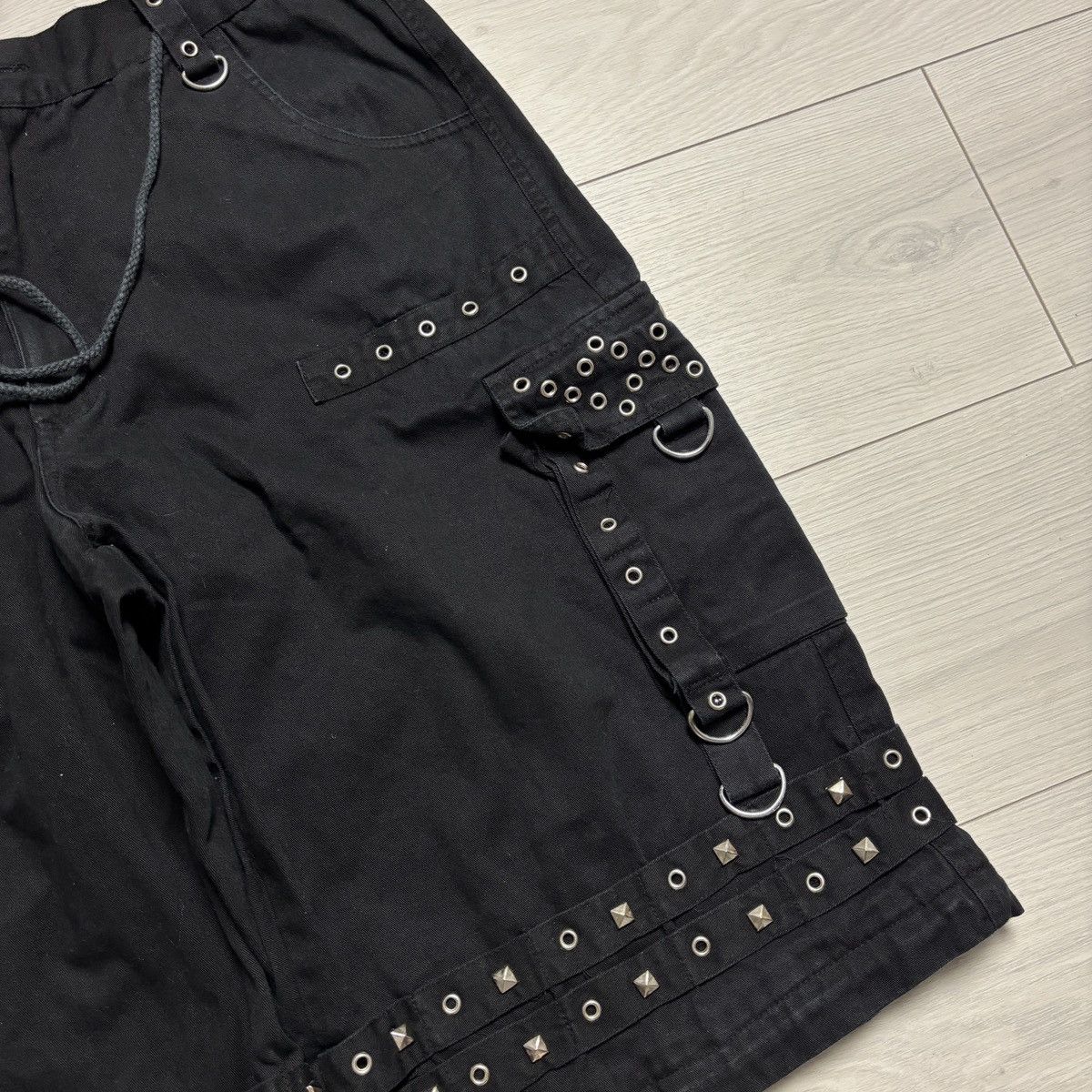 Japanese Brand CRAZY Y2K tripp nyc style shorts punk gothic if six was nine Size US 31 - 8 Thumbnail