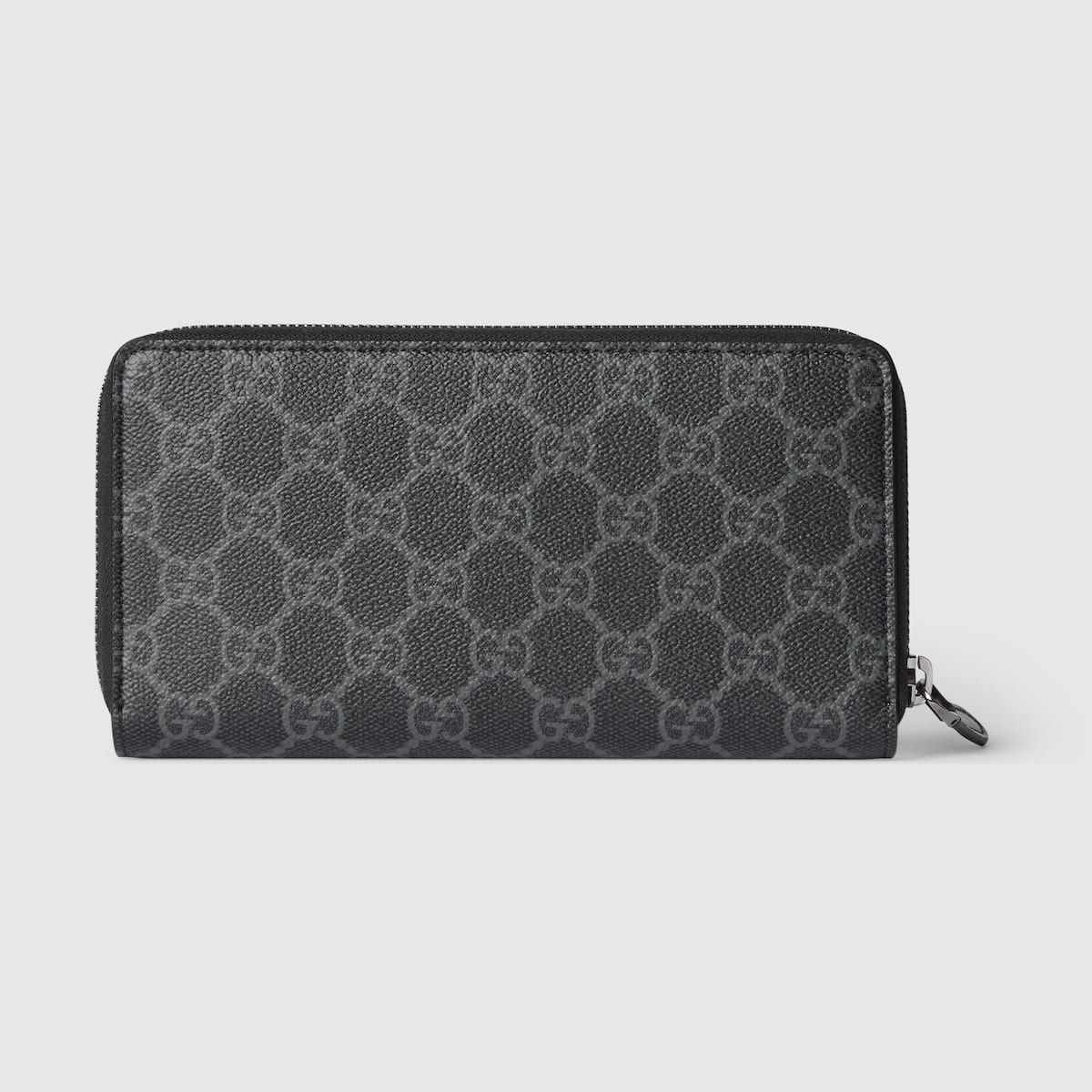 Gucci oc11z526 Size: OS / GG Emblem Zip Around Wallet in Black Size ONE SIZE - 2 Thumbnail