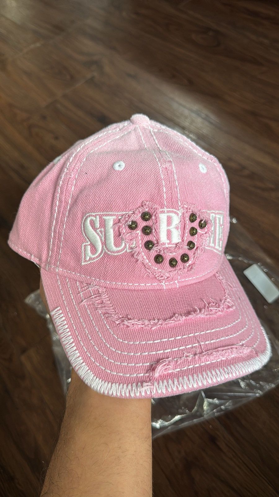 【希少】Supreme True Religion キャップ ピンク Supreme True Religion Mesh Back 6-Panel Pink - FW25 - US