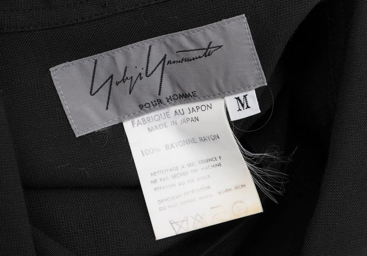 Yohji Yamamoto Yohji Yamamoto Bird Patch Rayon Shirt Size US M / EU 48-50 / 2 - 13 Thumbnail