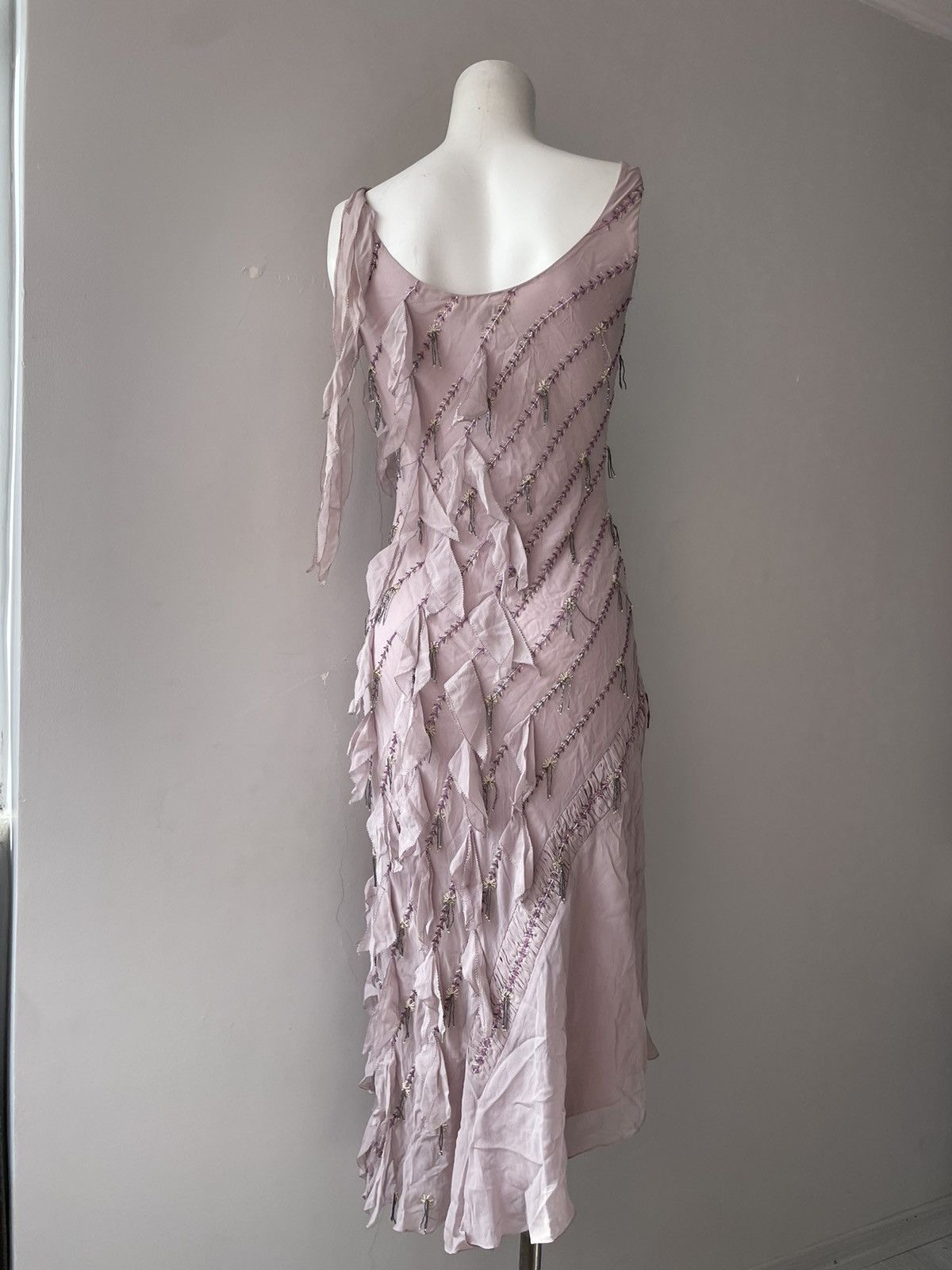 Vintage Italian silk dress Size S / US 4 / IT 40 - 16 Thumbnail