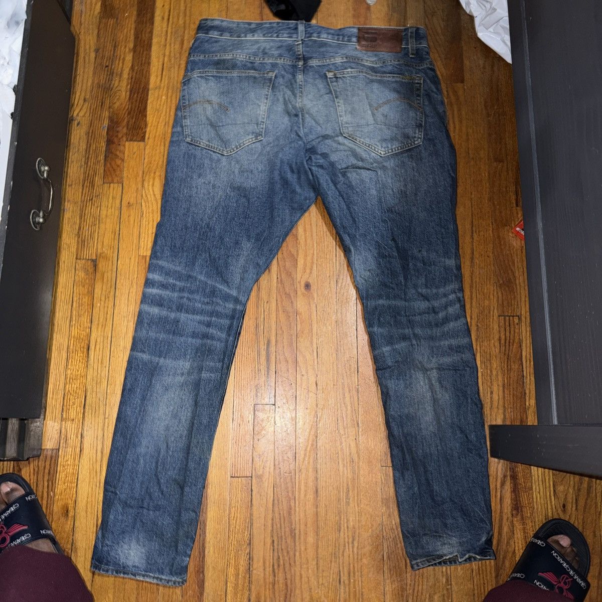 G-Star G-Star Raw Tapered 36x32 Jeans Size US 36 / EU 52 - 2 Thumbnail