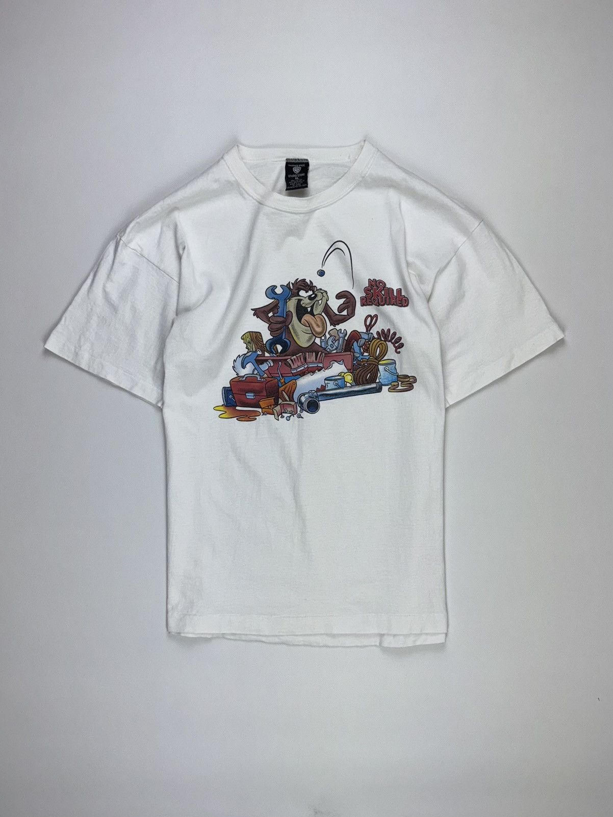Warner Bros Rare Vintage 90s Warner Bros Looney Tunes USA Taz Tasmanian Size US XL / EU 56 / 4 - 7 Thumbnail