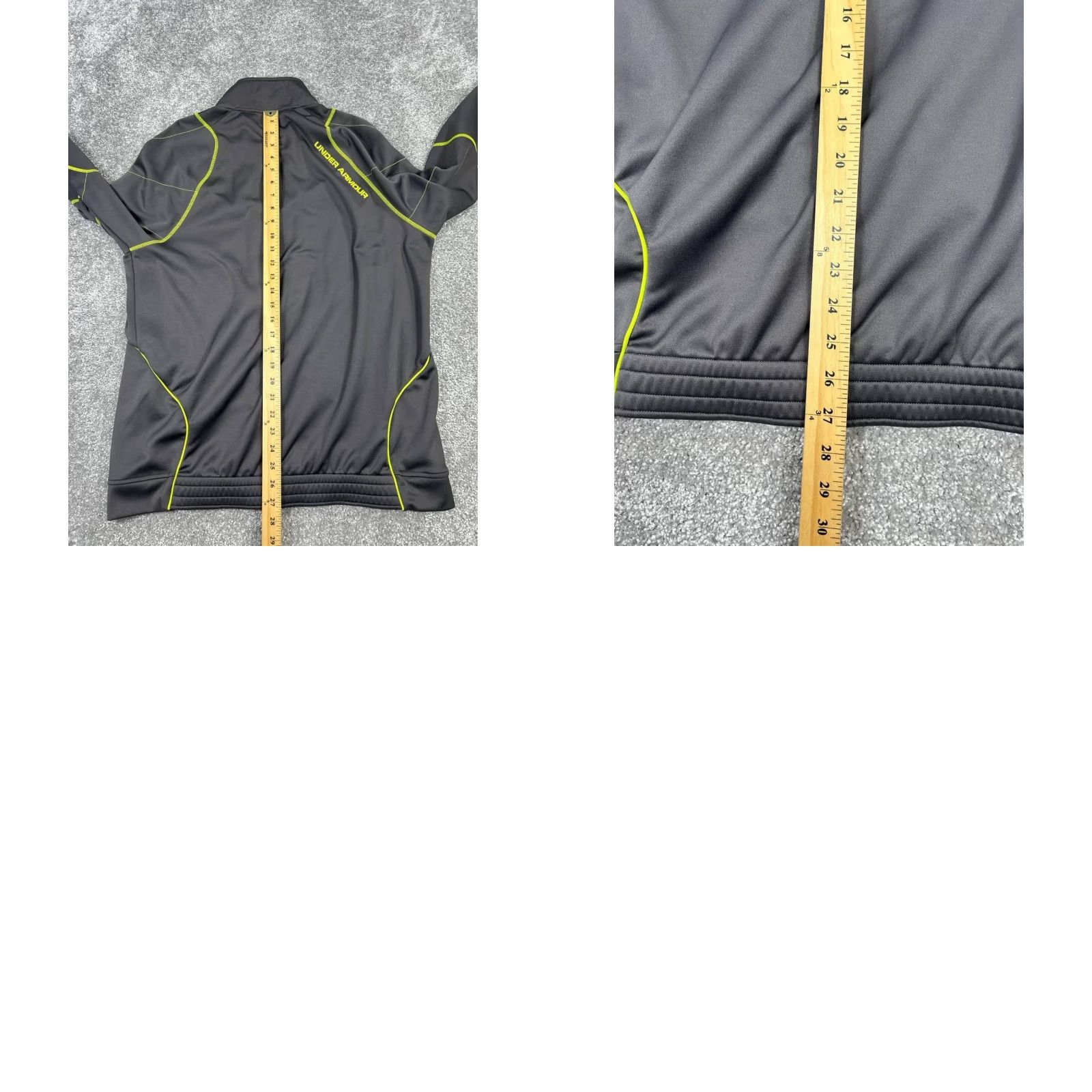 Under Armour Under Armour Jacket Mens L Gray Green All Season Gear Full Zip Size US L / EU 52-54 / 3 - 8 Thumbnail