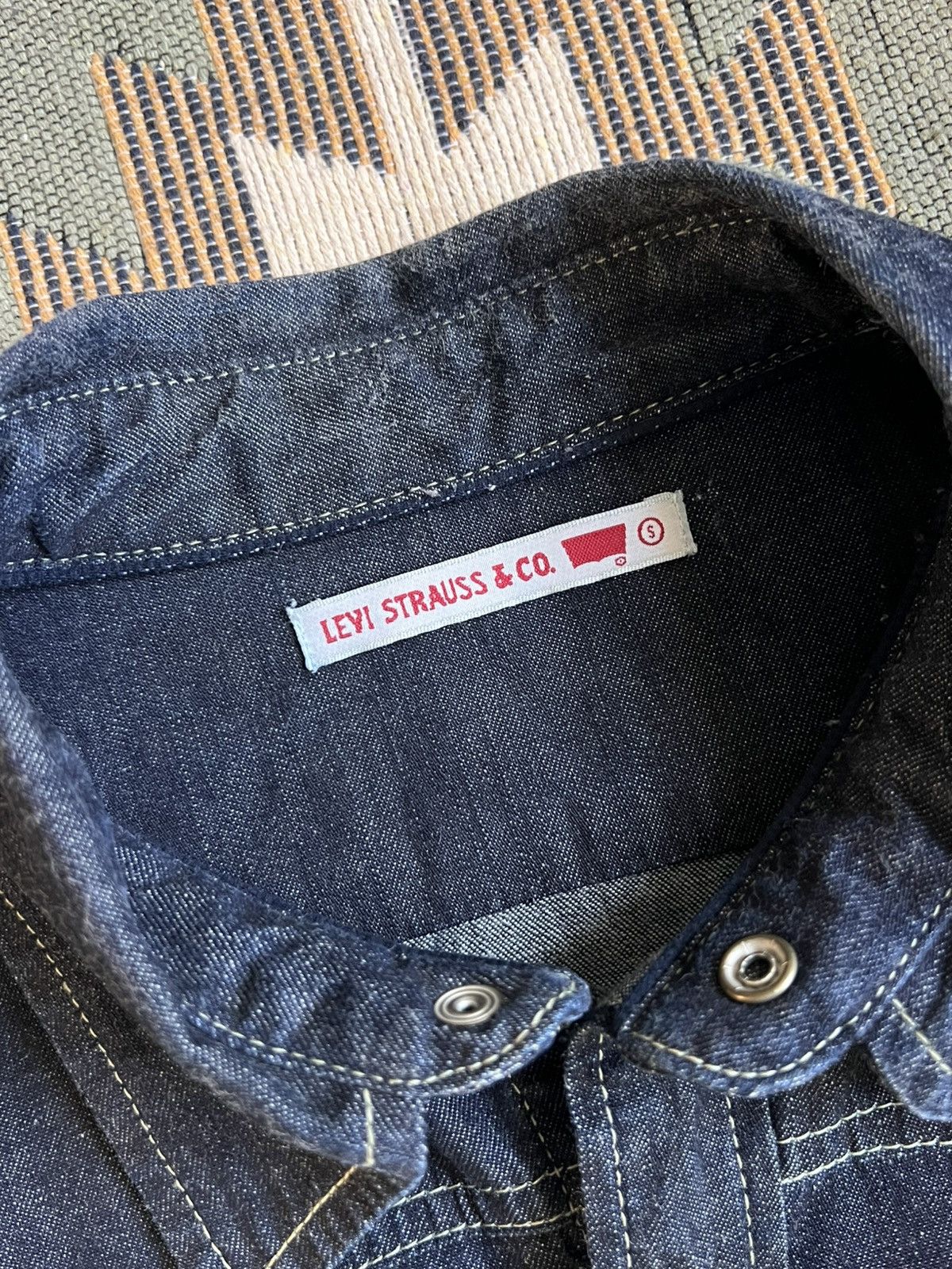 Levi's Levi’s Vintage Denim Button Up Shirt Size US S / EU 44-46 / 1 - 9 Thumbnail