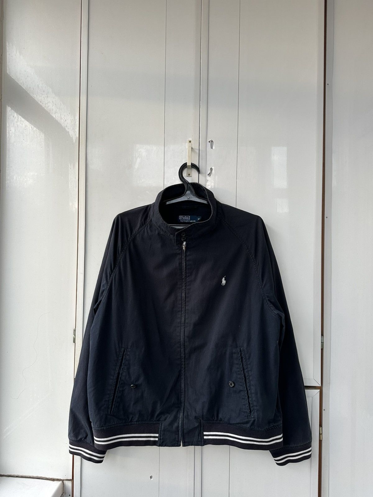 Polo Ralph Lauren Vintage Polo Ralph Lauren Jacket White Logo Size US XL / EU 56 / 4 - 2 Thumbnail